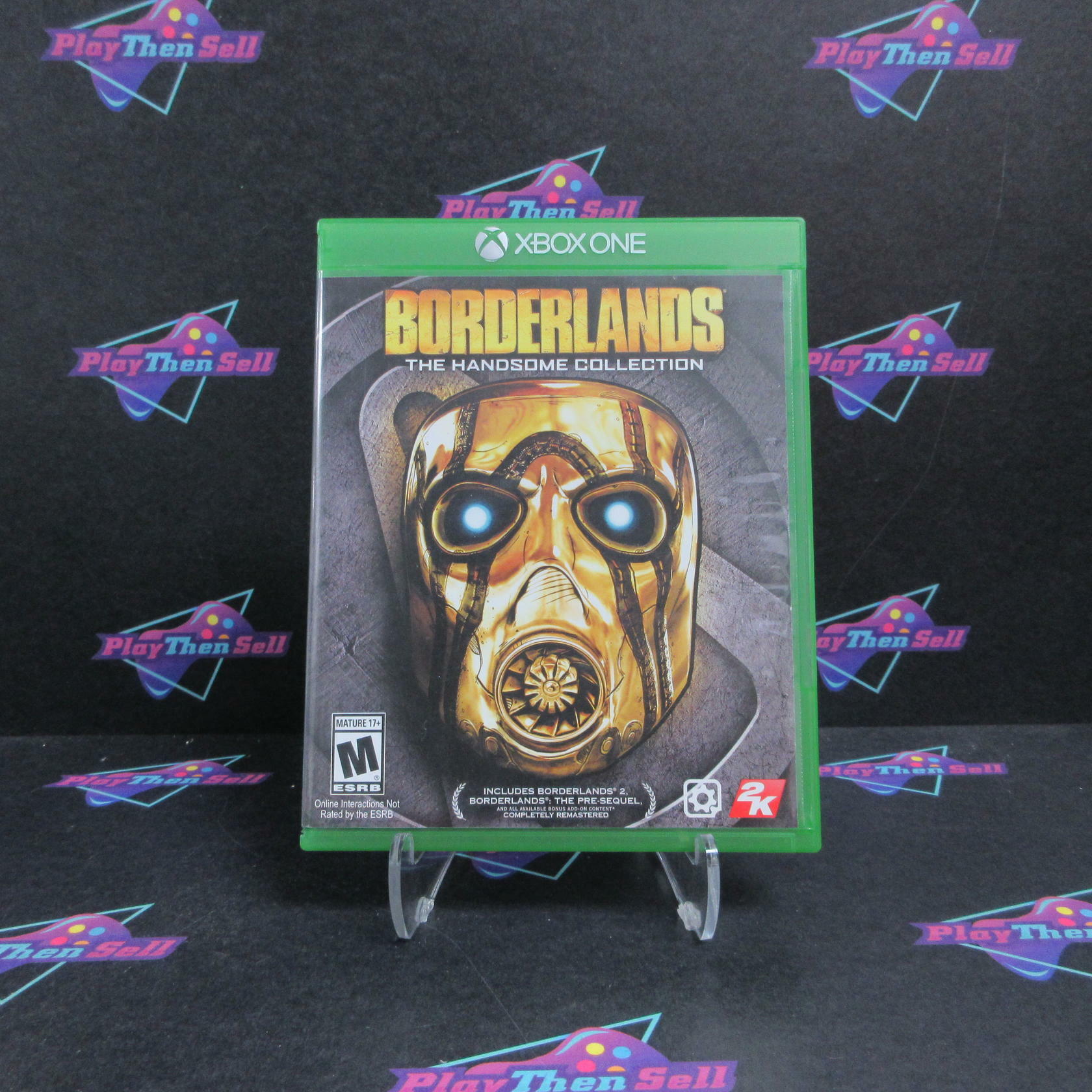 Borderlands The Handsome Collection Xbox One + Sleeve Complete - Excellent