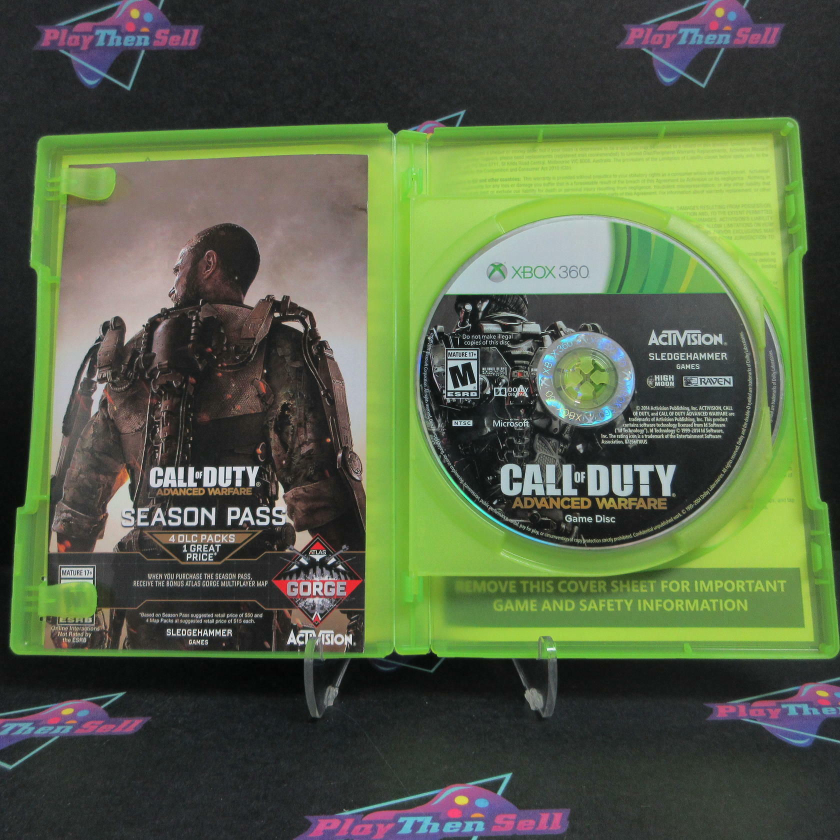 Call of Duty Advanced Warfare Day Zero Edition Xbox 360 Complete - Excellent