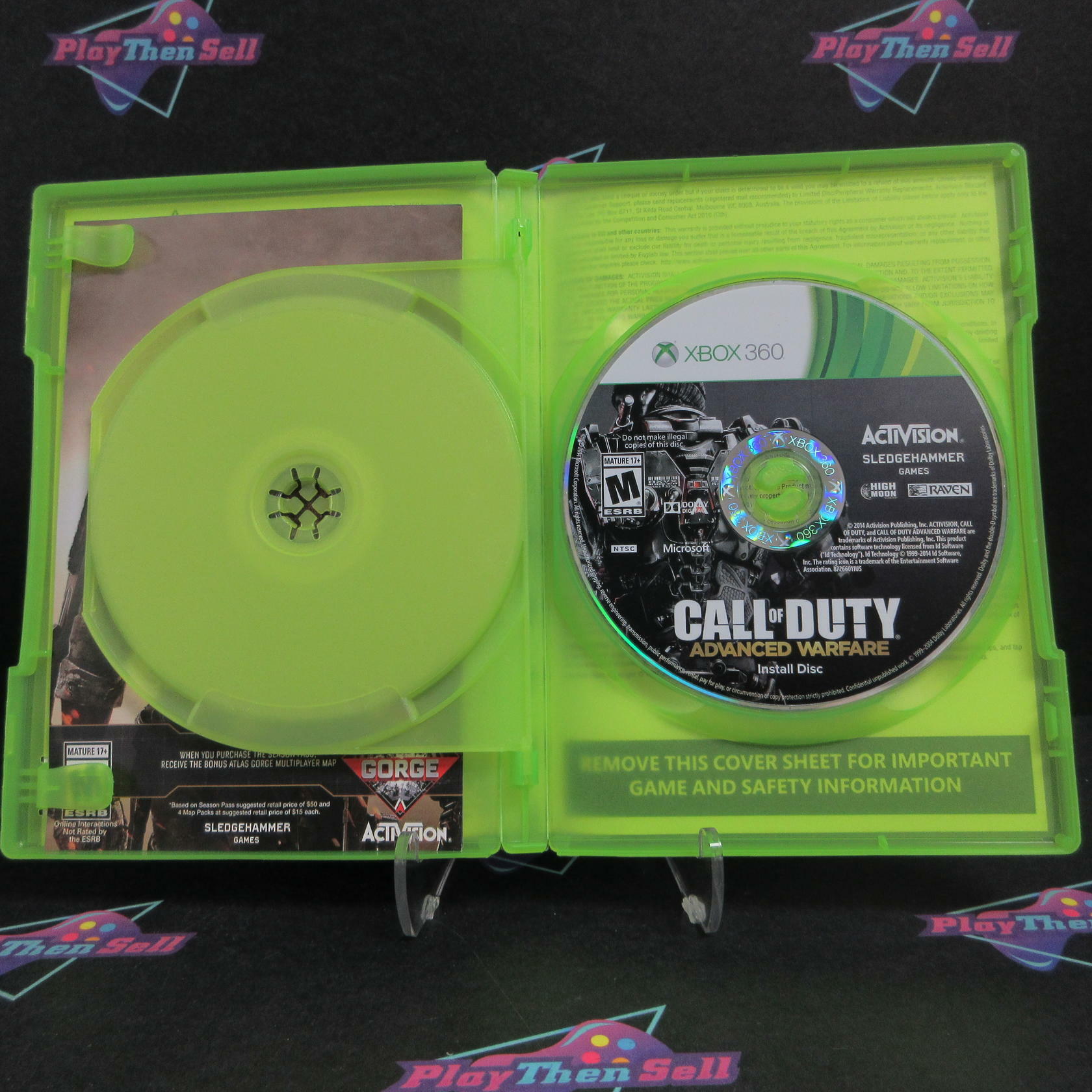 Call of Duty Advanced Warfare Day Zero Edition Xbox 360 Complete - Excellent