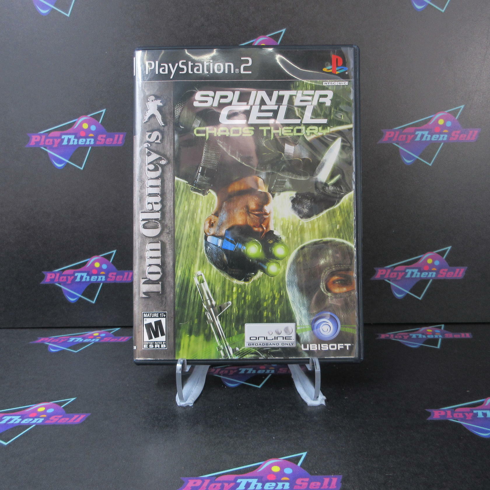 Tom Clancy's Splinter Cell Chaos Theory PS2 PlayStation 2 - Very Good