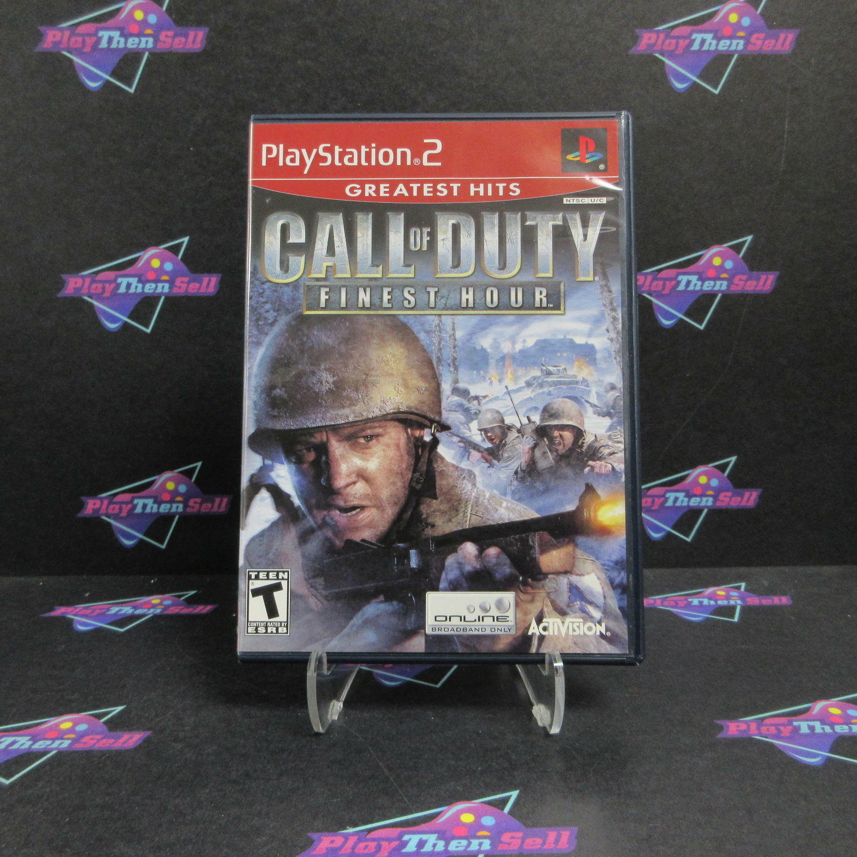 Call of Duty Finest Hour PS2 PlayStation 2 GH - Very Good