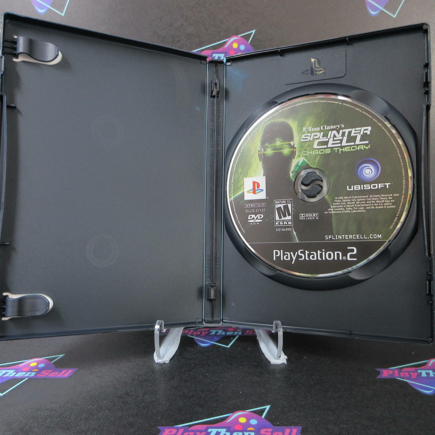 Tom Clancy's Splinter Cell Chaos Theory PS2 PlayStation 2 - Very Good