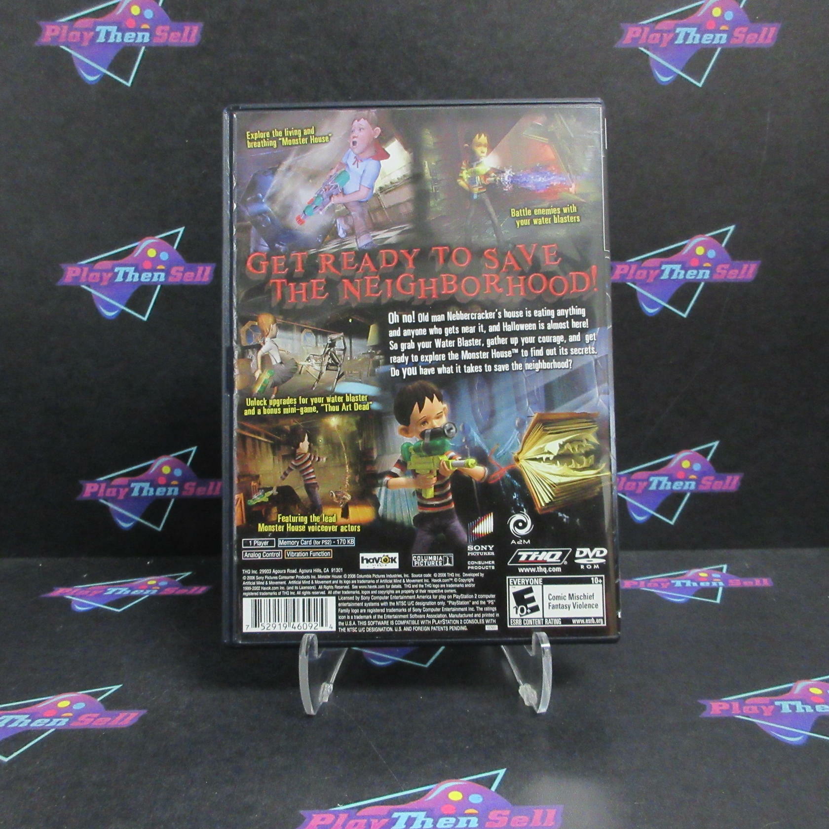 Monster House PS2 PlayStation 2 - Very Good