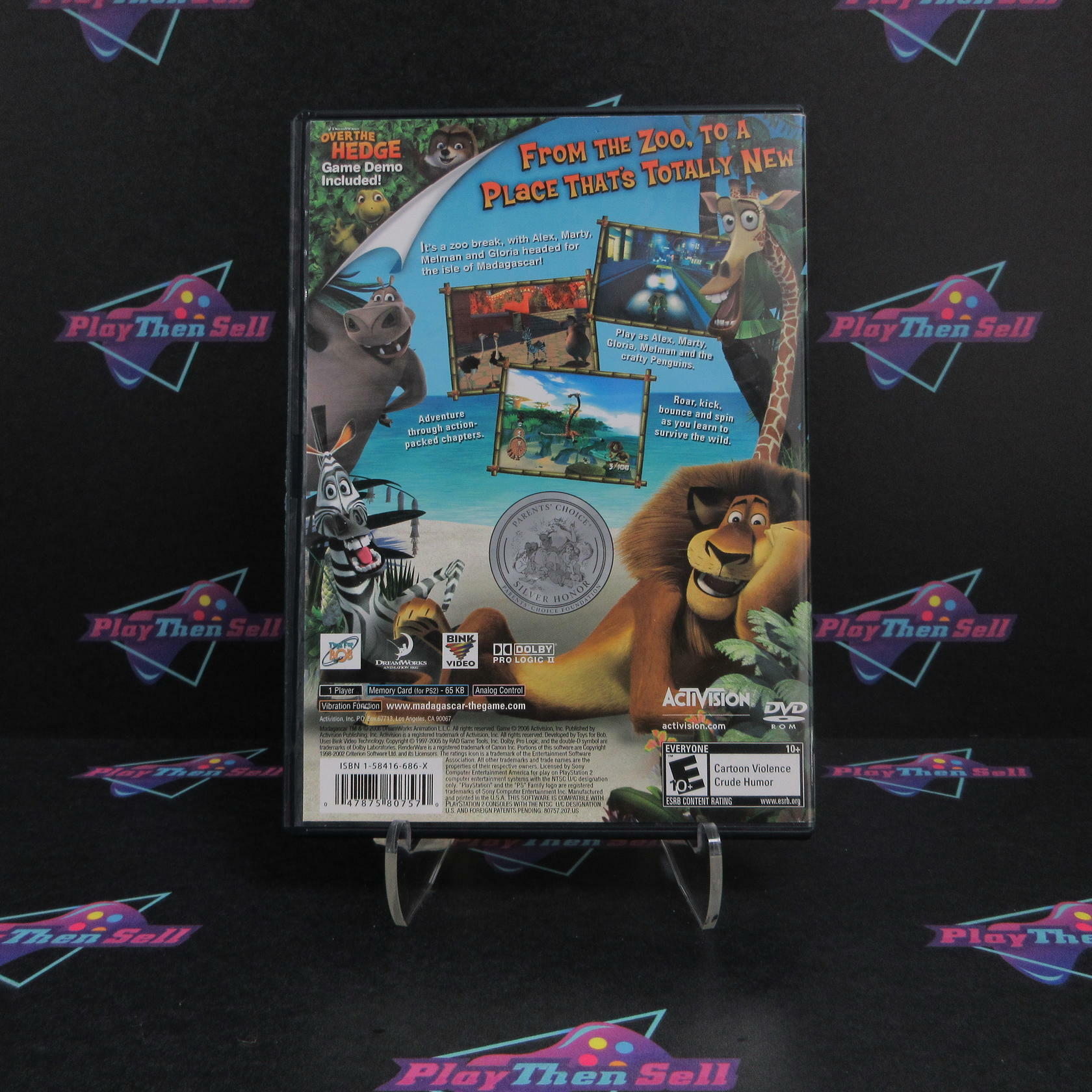Madagascar PS2 PlayStation 2 Greatest Hits - Very Good