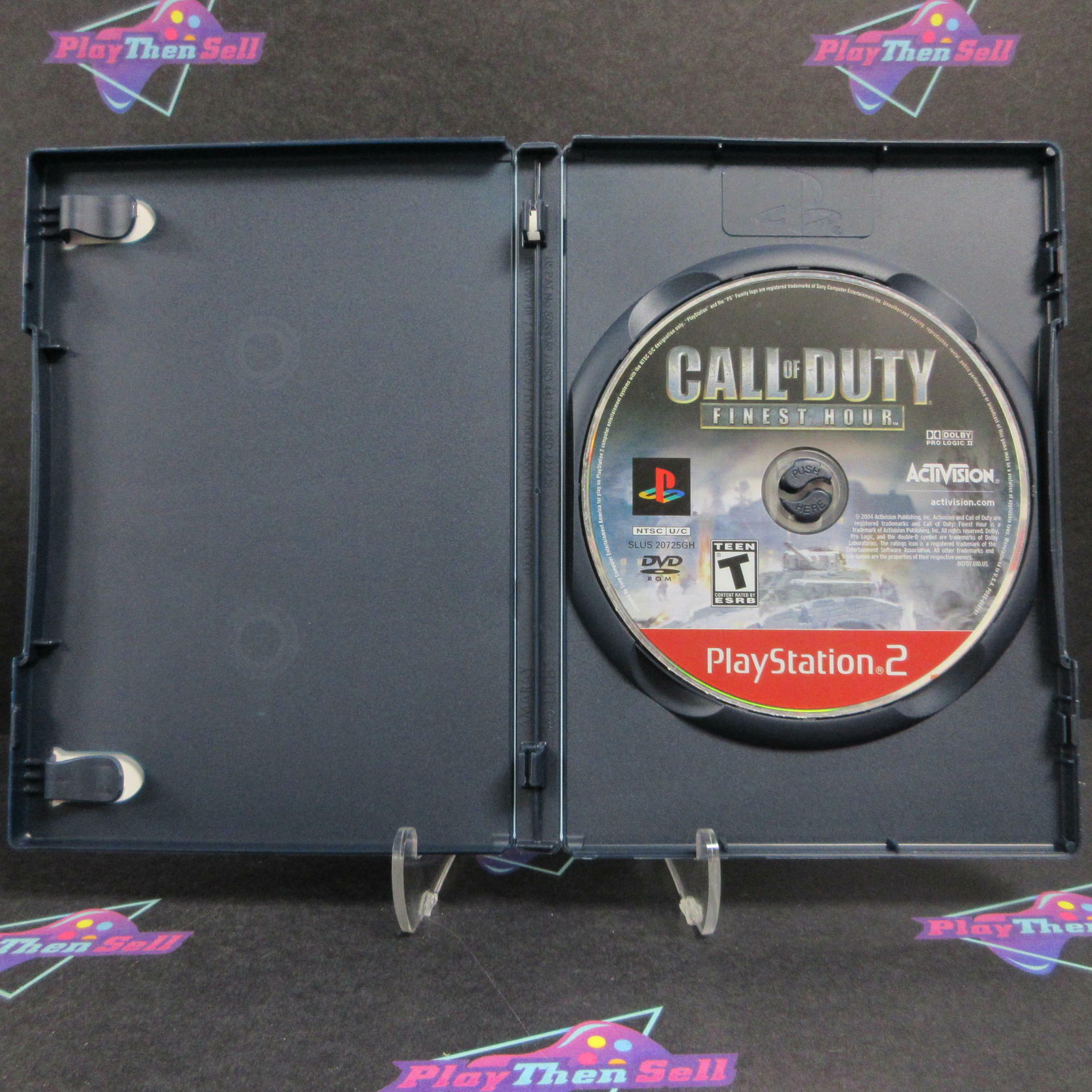 Call of Duty Finest Hour PS2 PlayStation 2 GH - Very Good