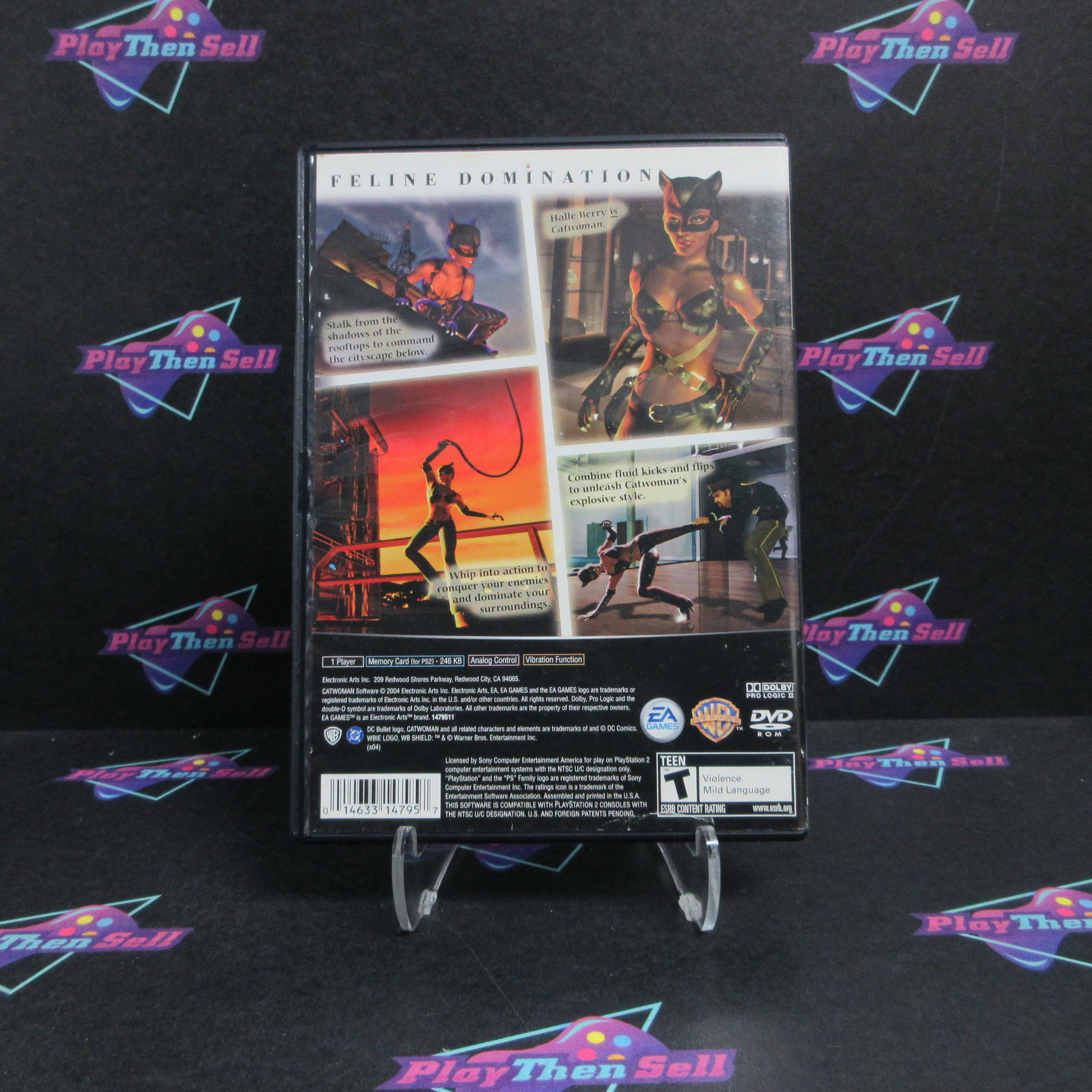 CatWoman PS2 PlayStation 2 - Very Good