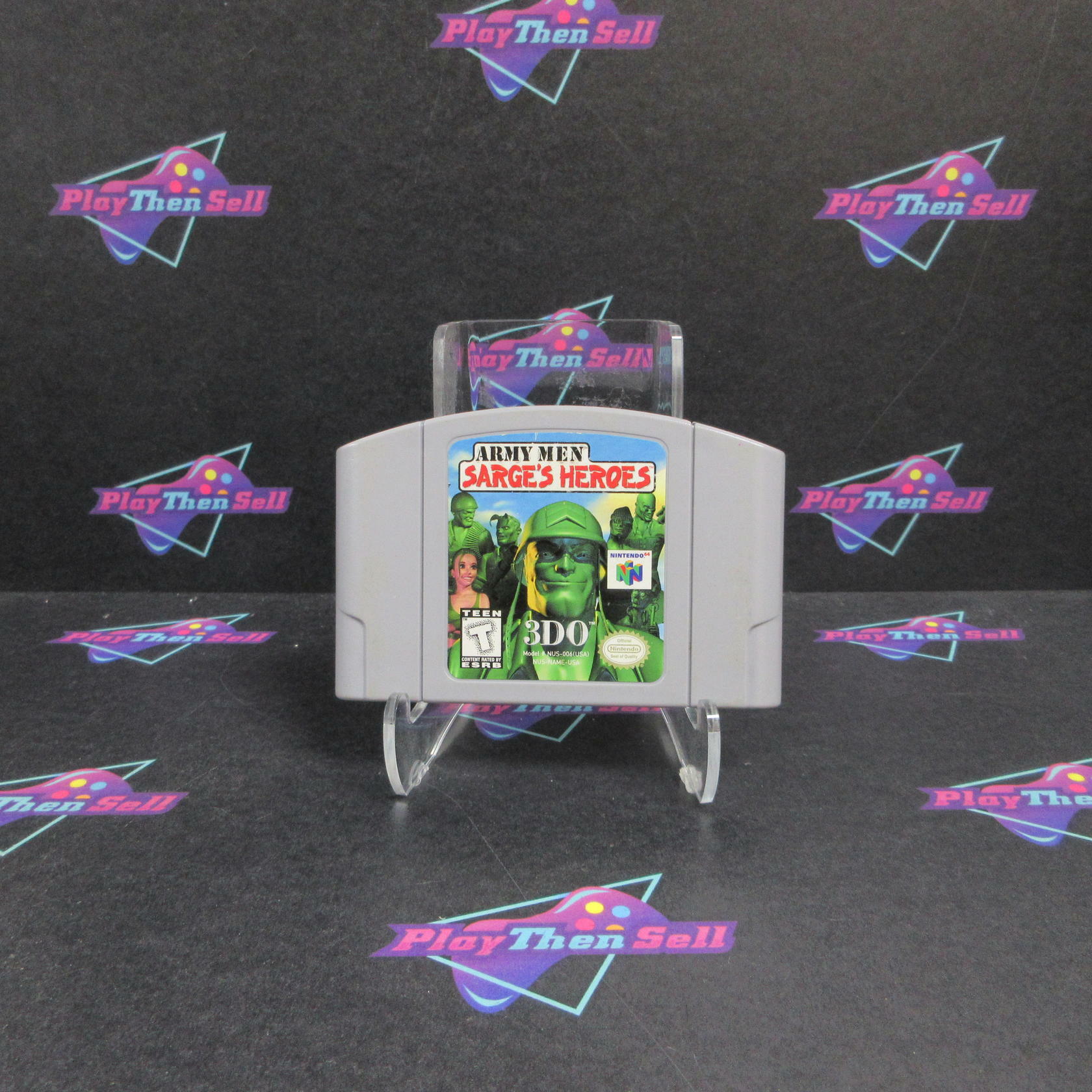 Army Men Sarge's Heroes N64 Nintendo 64 - Refurbished