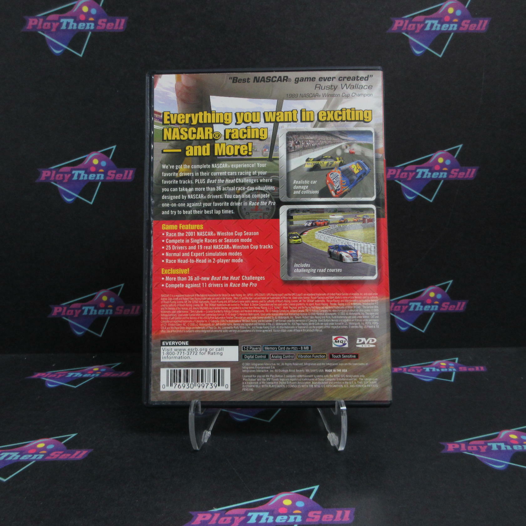 Nascar Heat 2002 PS2 PlayStation 2 - Very Good