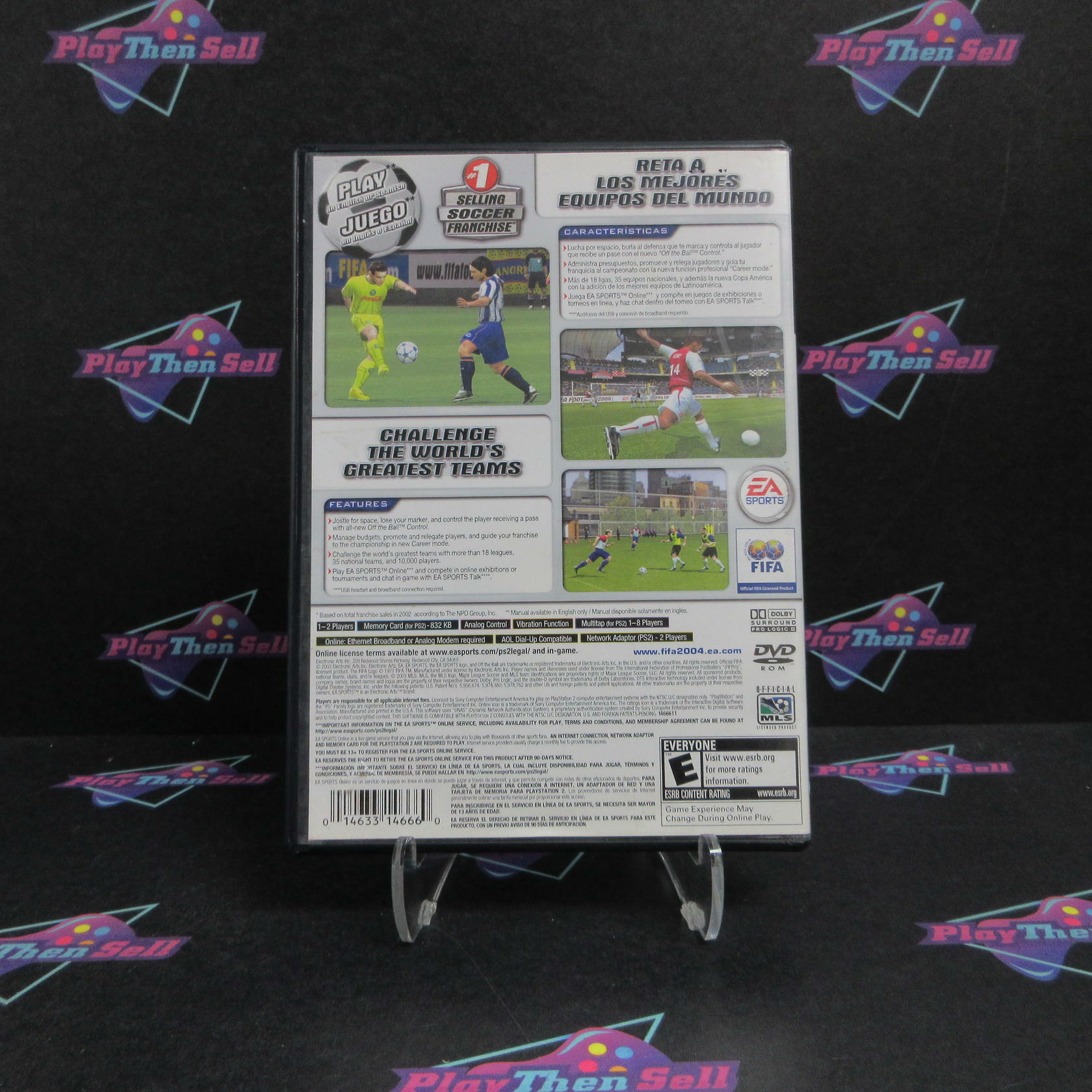 FIFA 2004 PS2 PlayStation 2 - Very Good