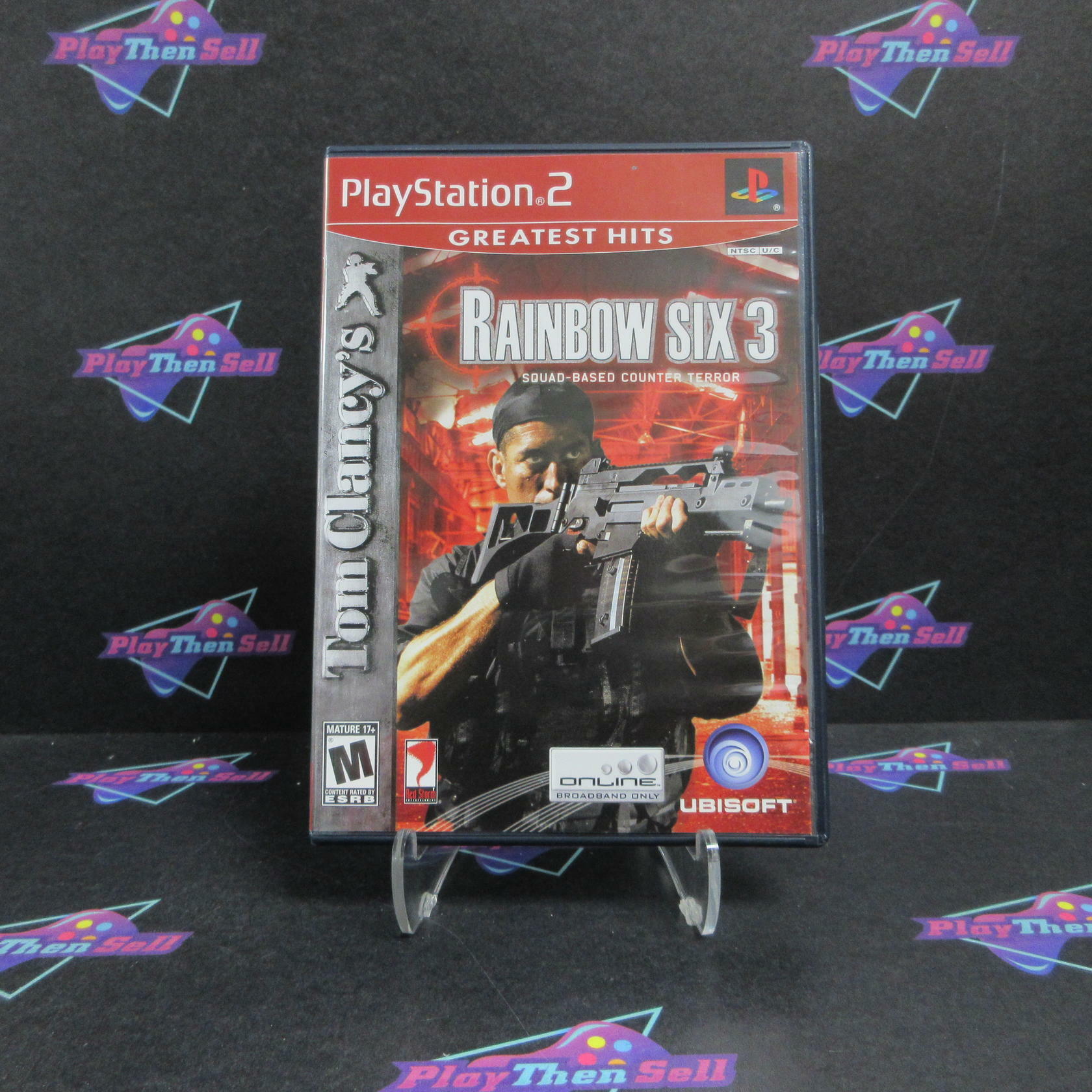 Tom Clancy's Rainbow Six 3 PS2 PlayStation 2 GH - Very Good