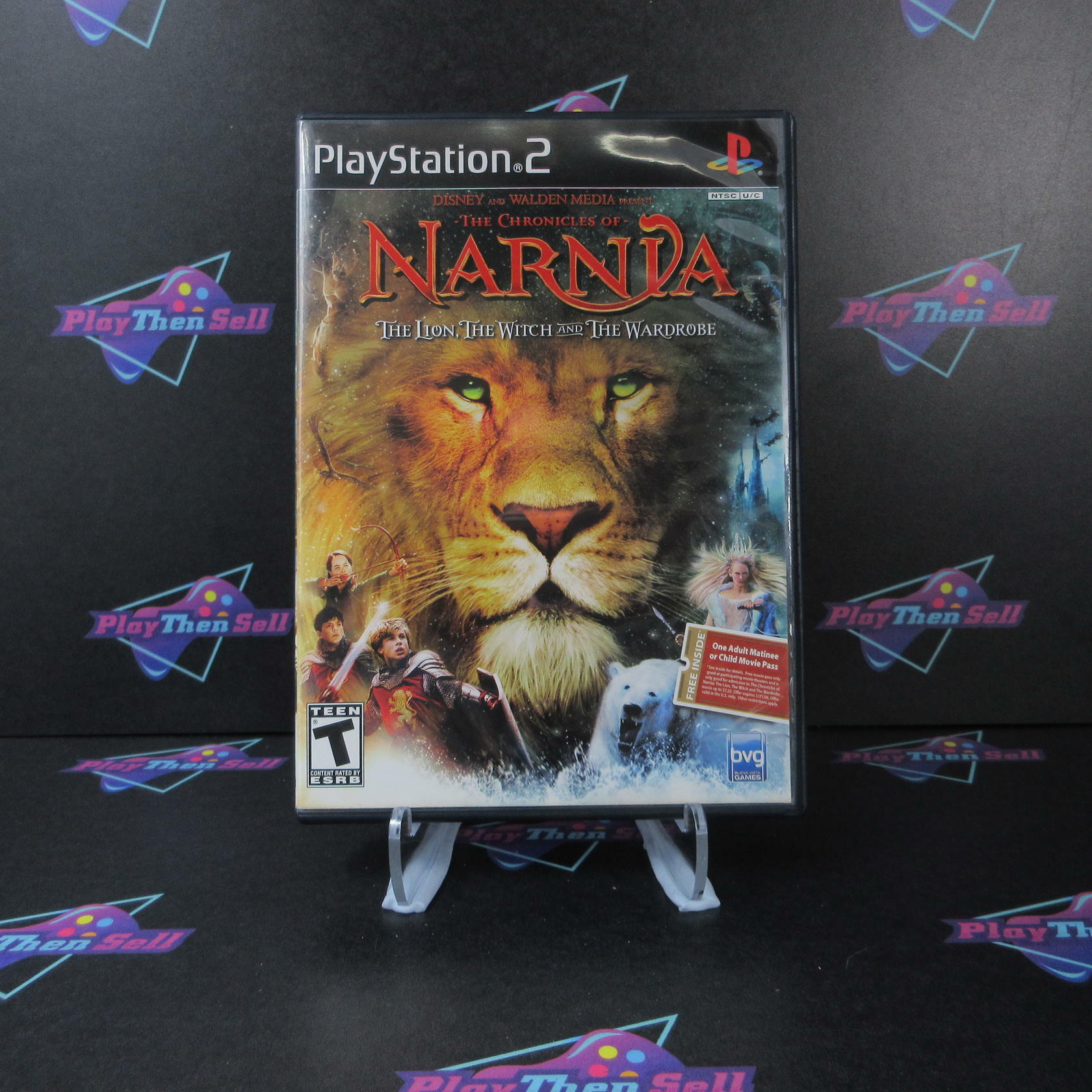 Chronicles of Narnia Lion The Witch and Wardrobe PS2 PlayStation 2 - Very Good