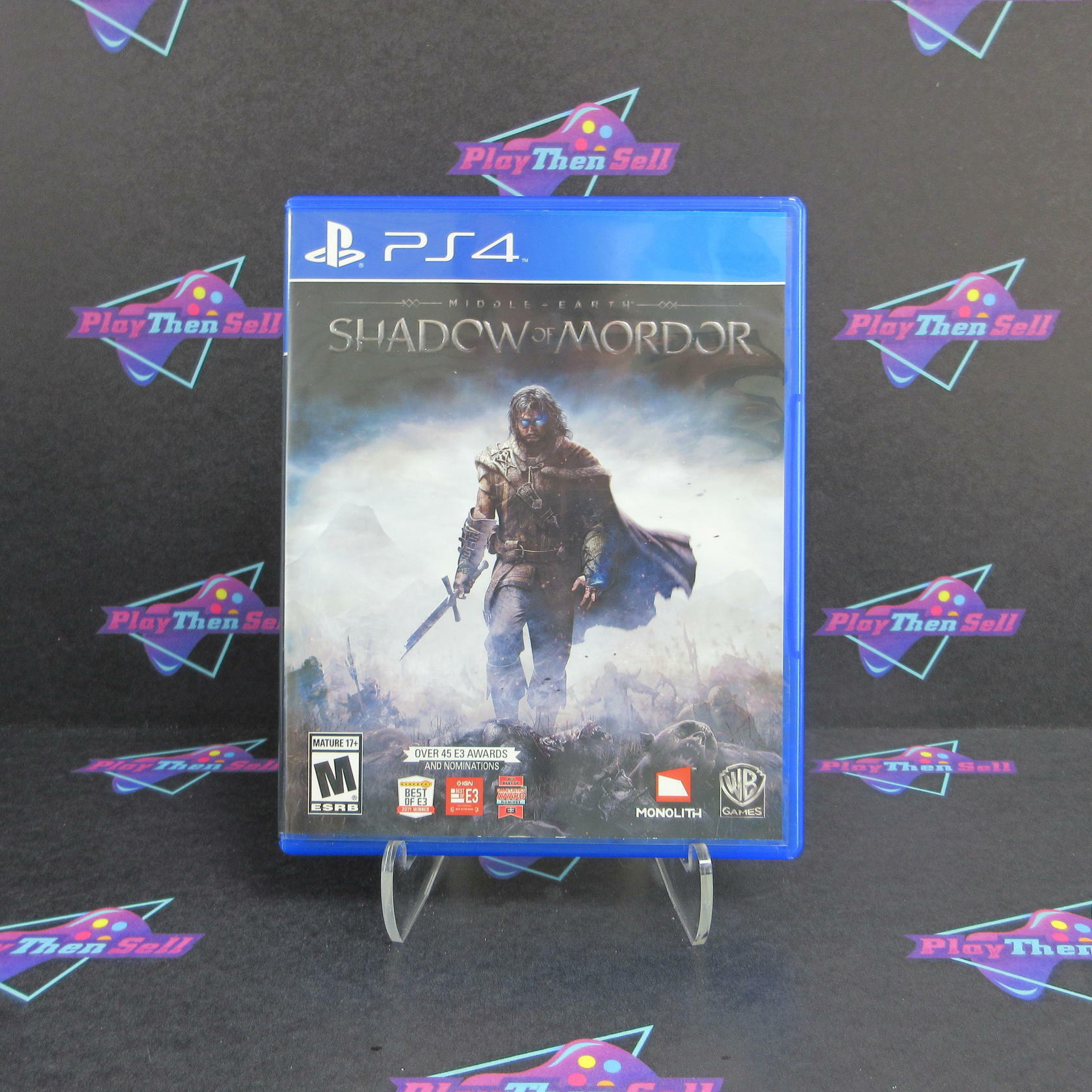 Middle Earth Shadow of Mordor PS4 PlayStation 4 Complete - Excellent