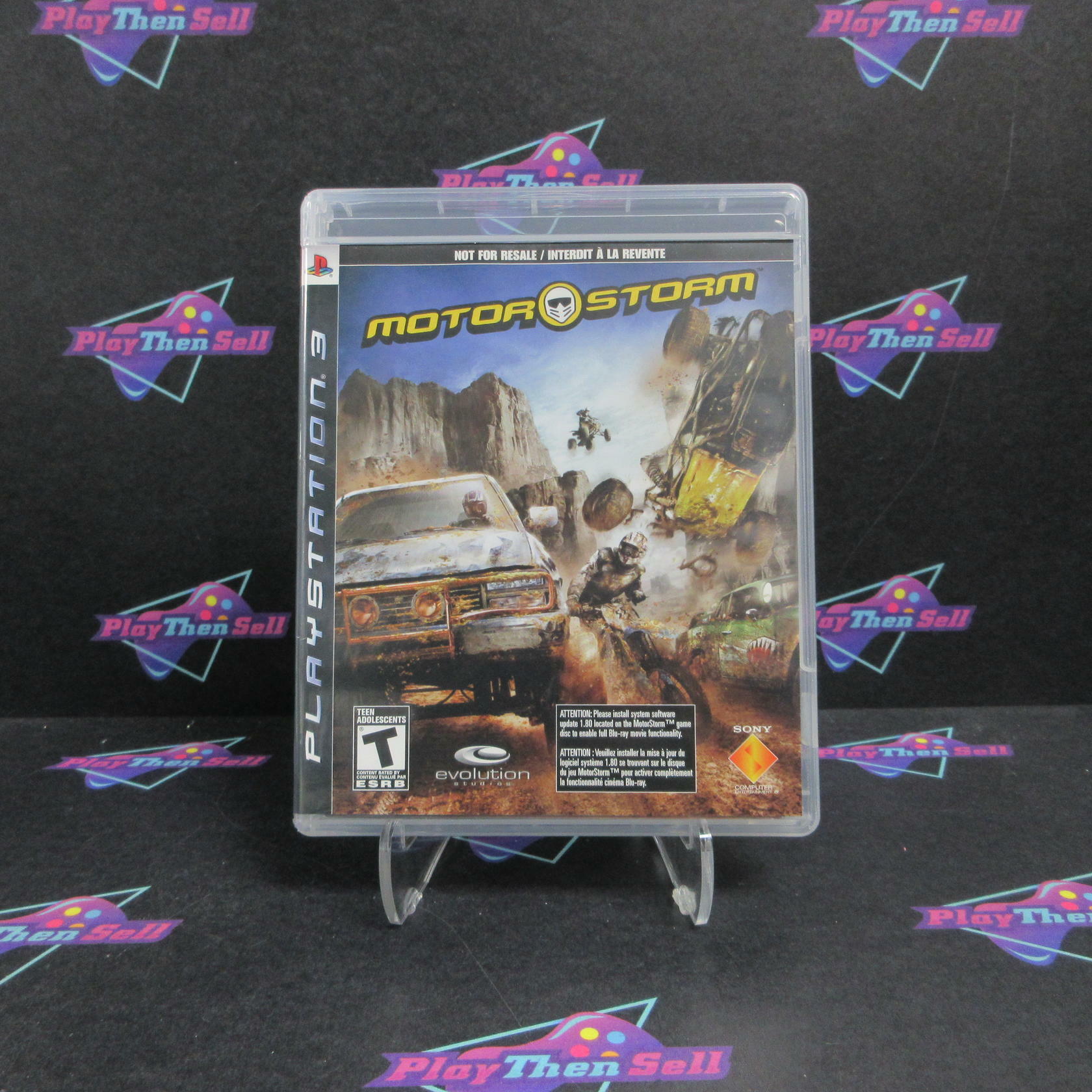 MotorStorm PS3 PlayStation 3 NFRS Complete - Excellent