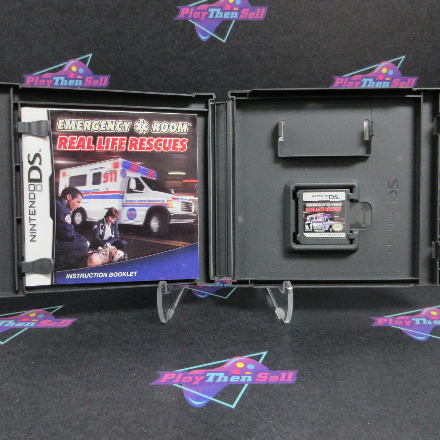 Emergency Room Real Life Rescues Nintendo DS AD Complete CIB - Very Good