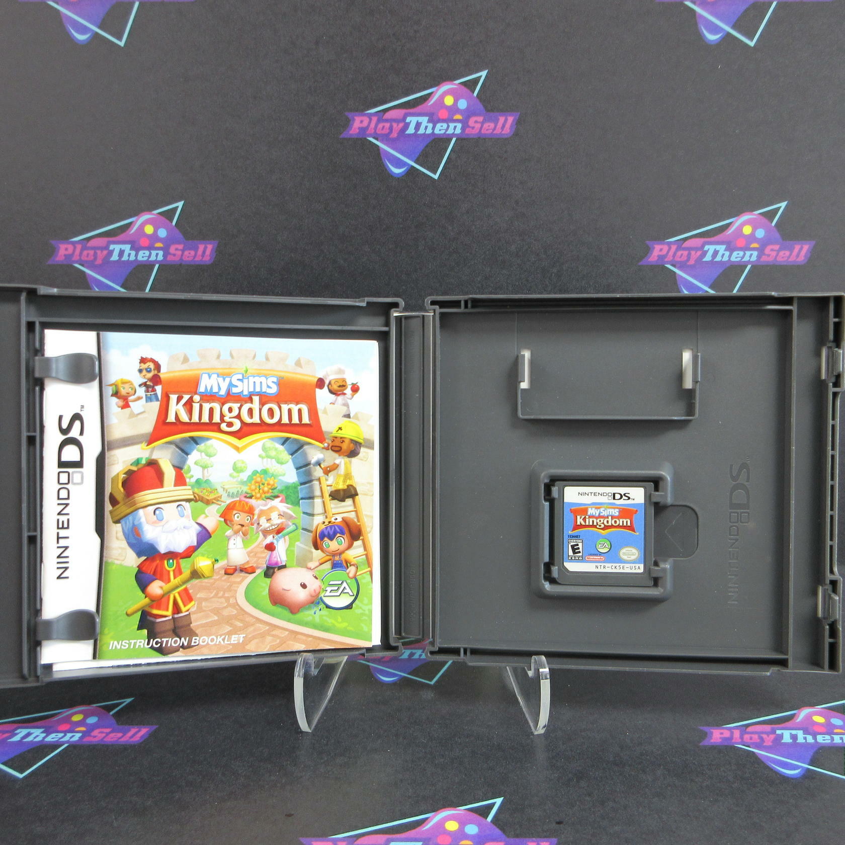 MySims Kingdom Nintendo DS AD Complete CIB - Very Good