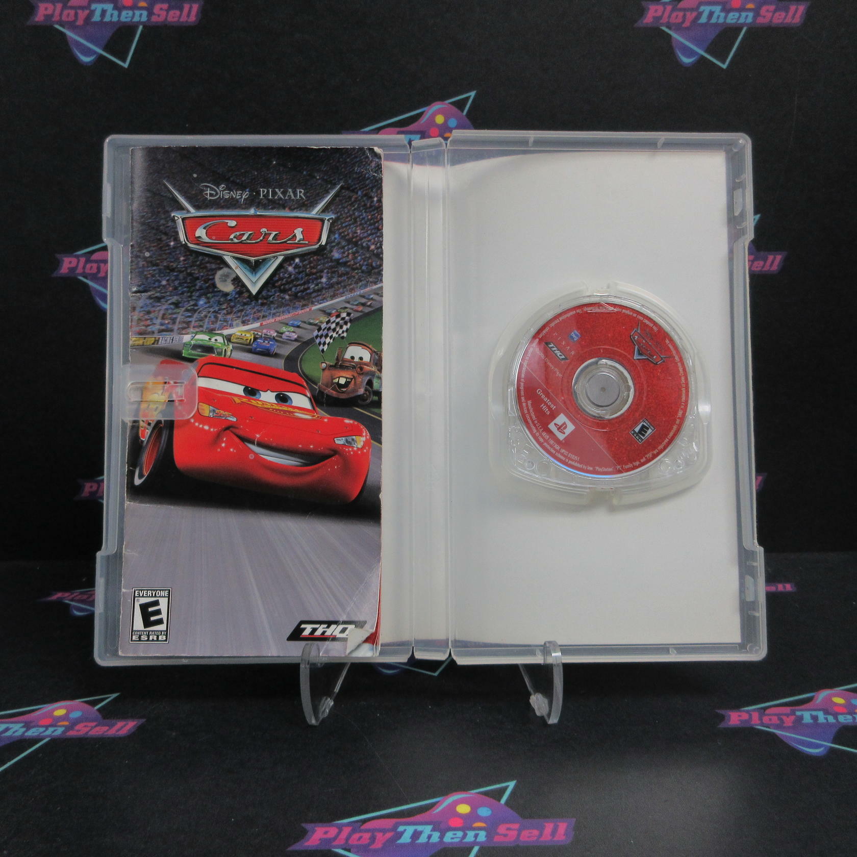 Cars Sony PSP GH Clear UMD AD/MD Complete CIB - Very Good