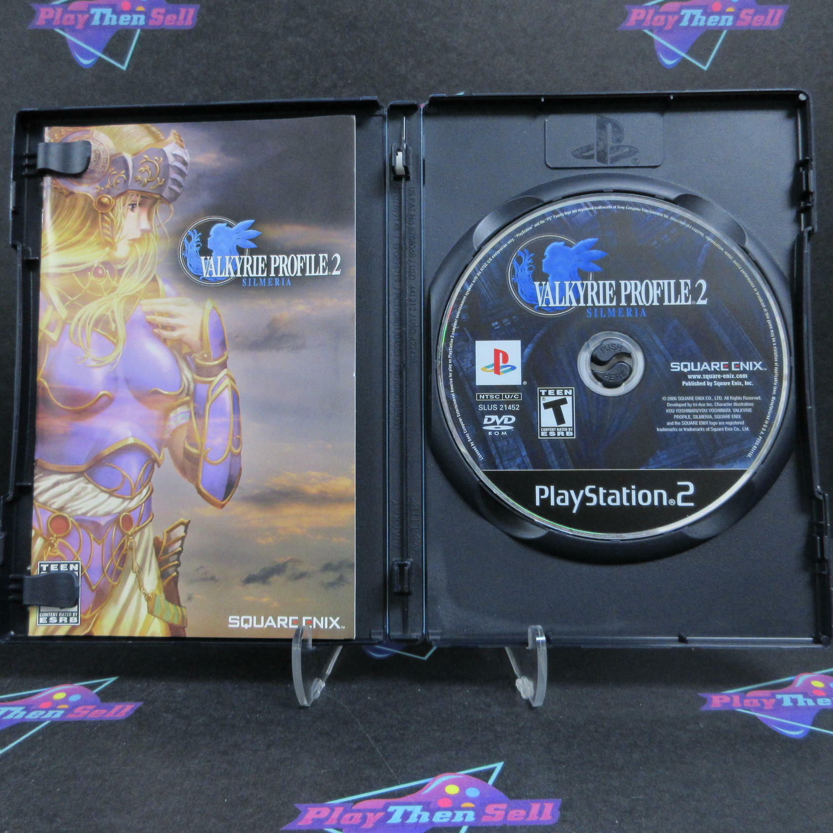 Valkyrie Profile 2 Silmeria PS2 PlayStation 2 + Reg Card Complete - Excellent