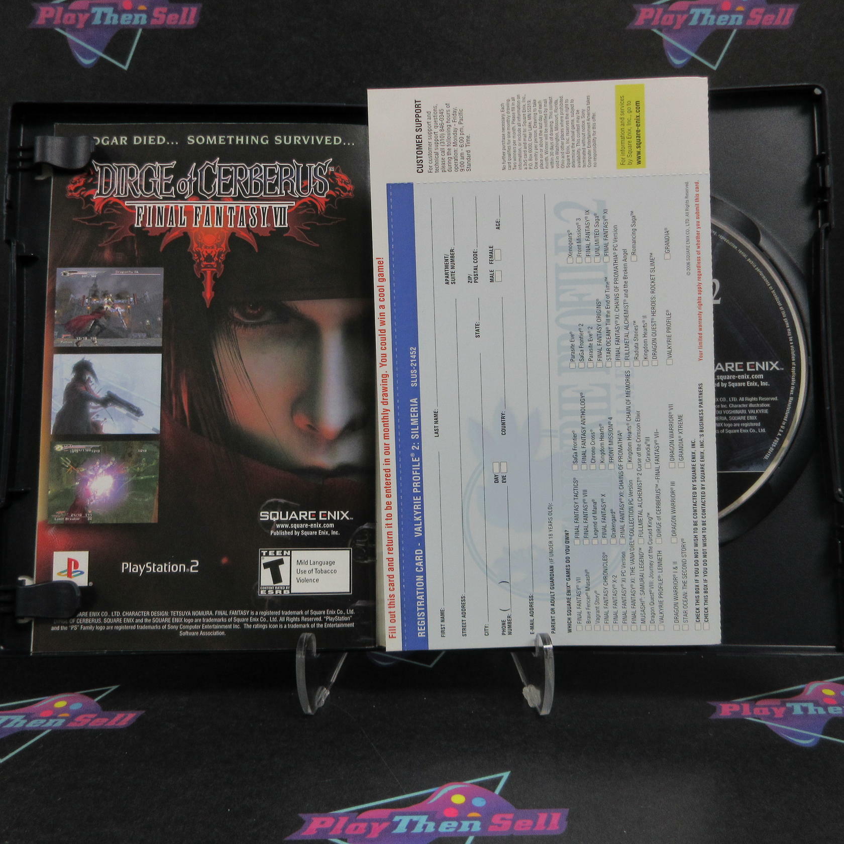 Valkyrie Profile 2 Silmeria PS2 PlayStation 2 + Reg Card Complete - Excellent