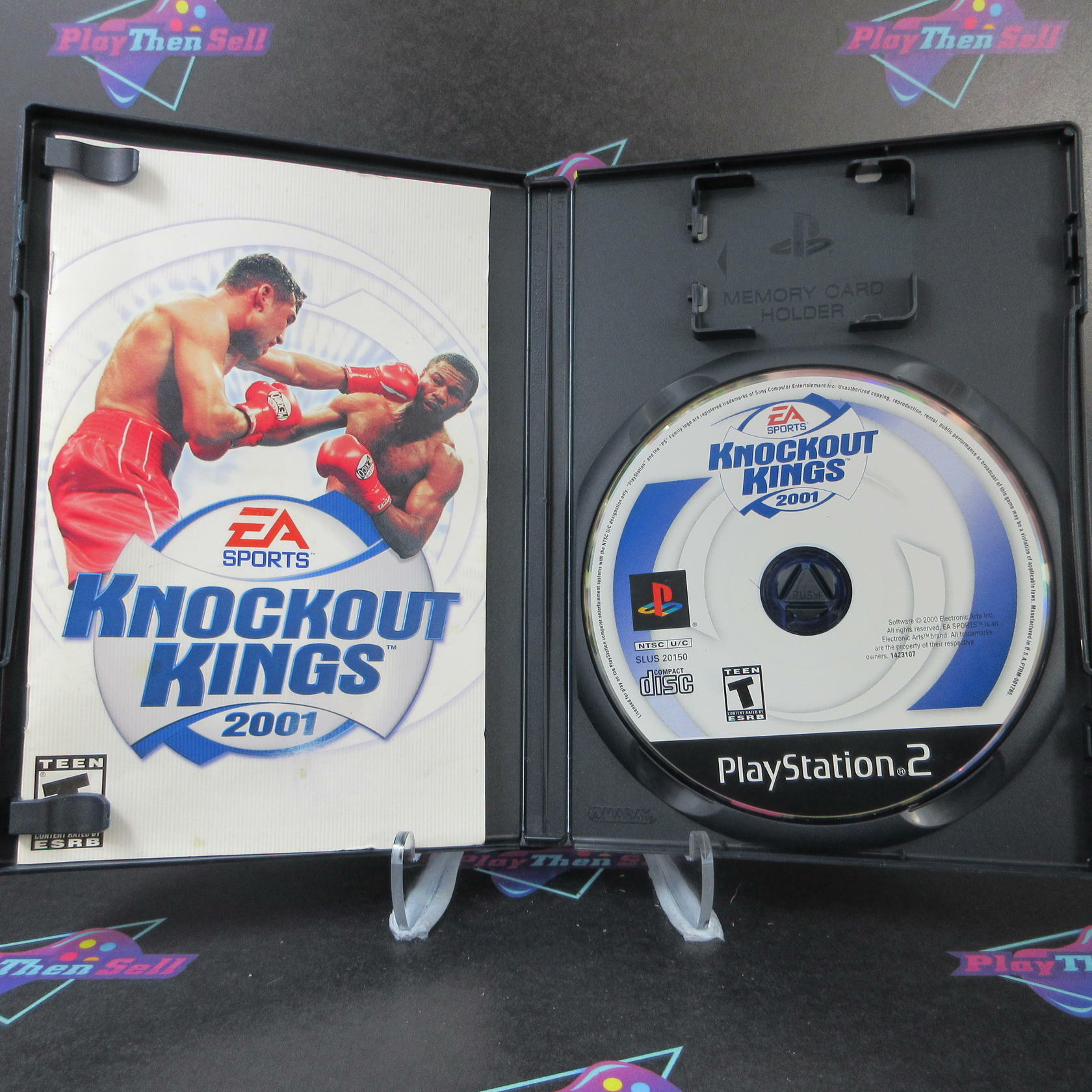 Knockout Kings 2001 PS2 PlayStation 2 + Reg Card Complete - Excellent