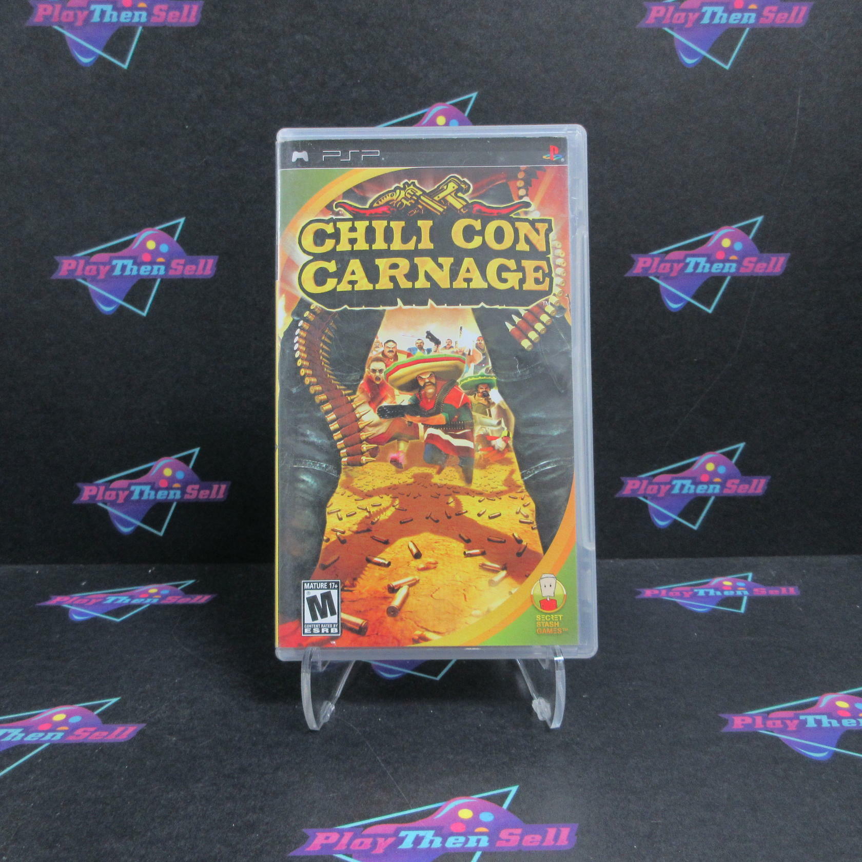 Chili Con Carnage Sony PSP AD Complete CIB - Very Good