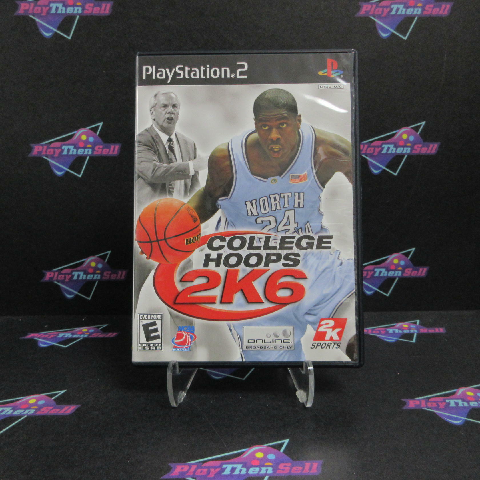 College Hoops 2K6 PS2 PlayStation 2 + Reg Card Complete - Excellent