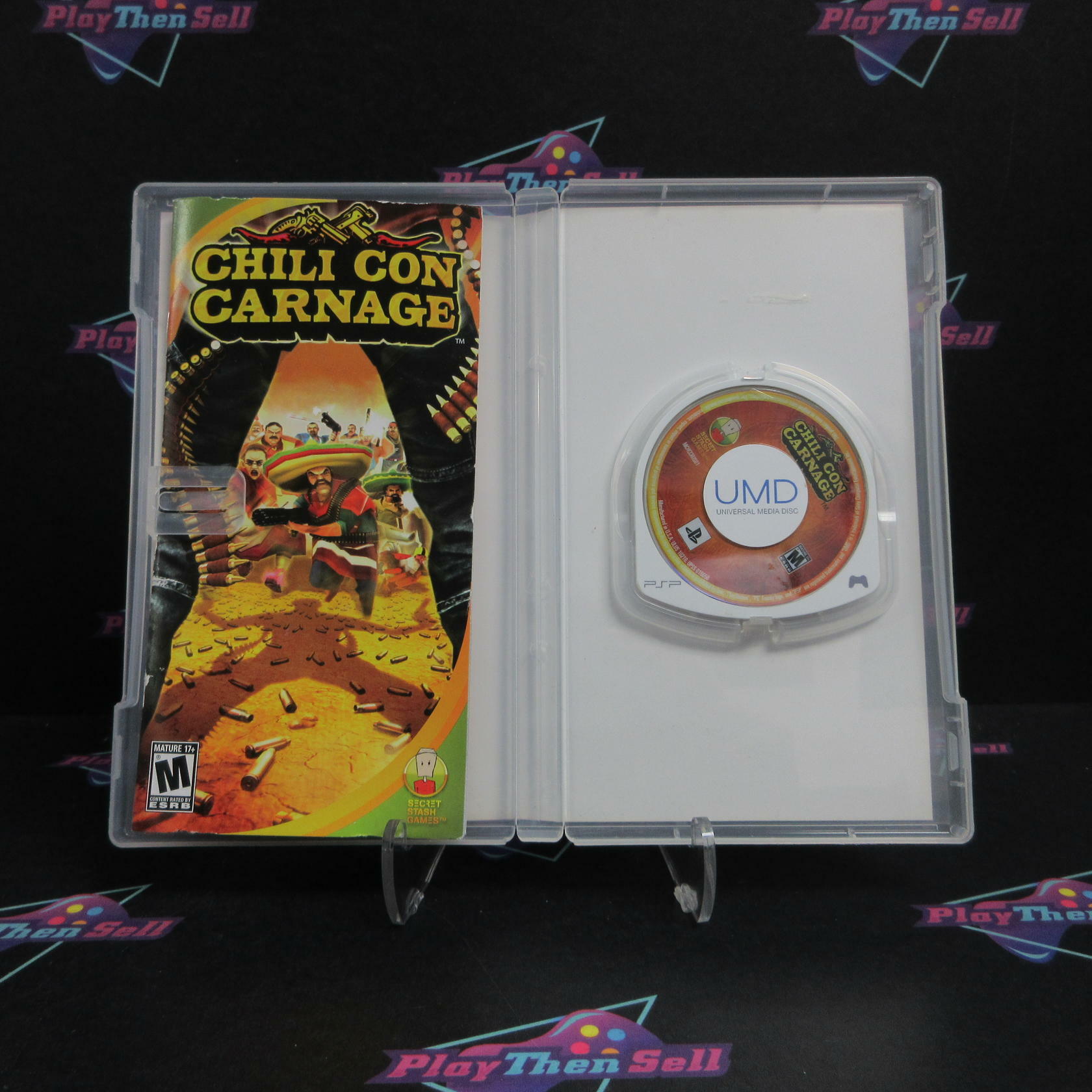Chili Con Carnage Sony PSP AD Complete CIB - Very Good
