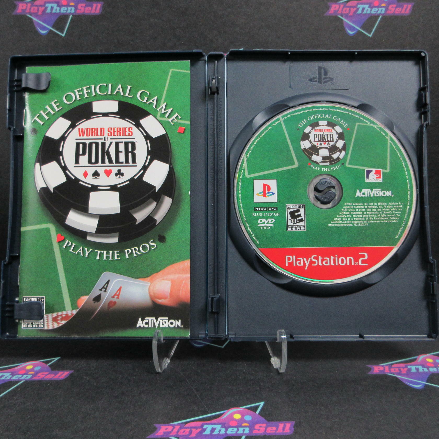 World Series of Poker PS2 PlayStation 2 GH + Reg Card Complete - Excellent