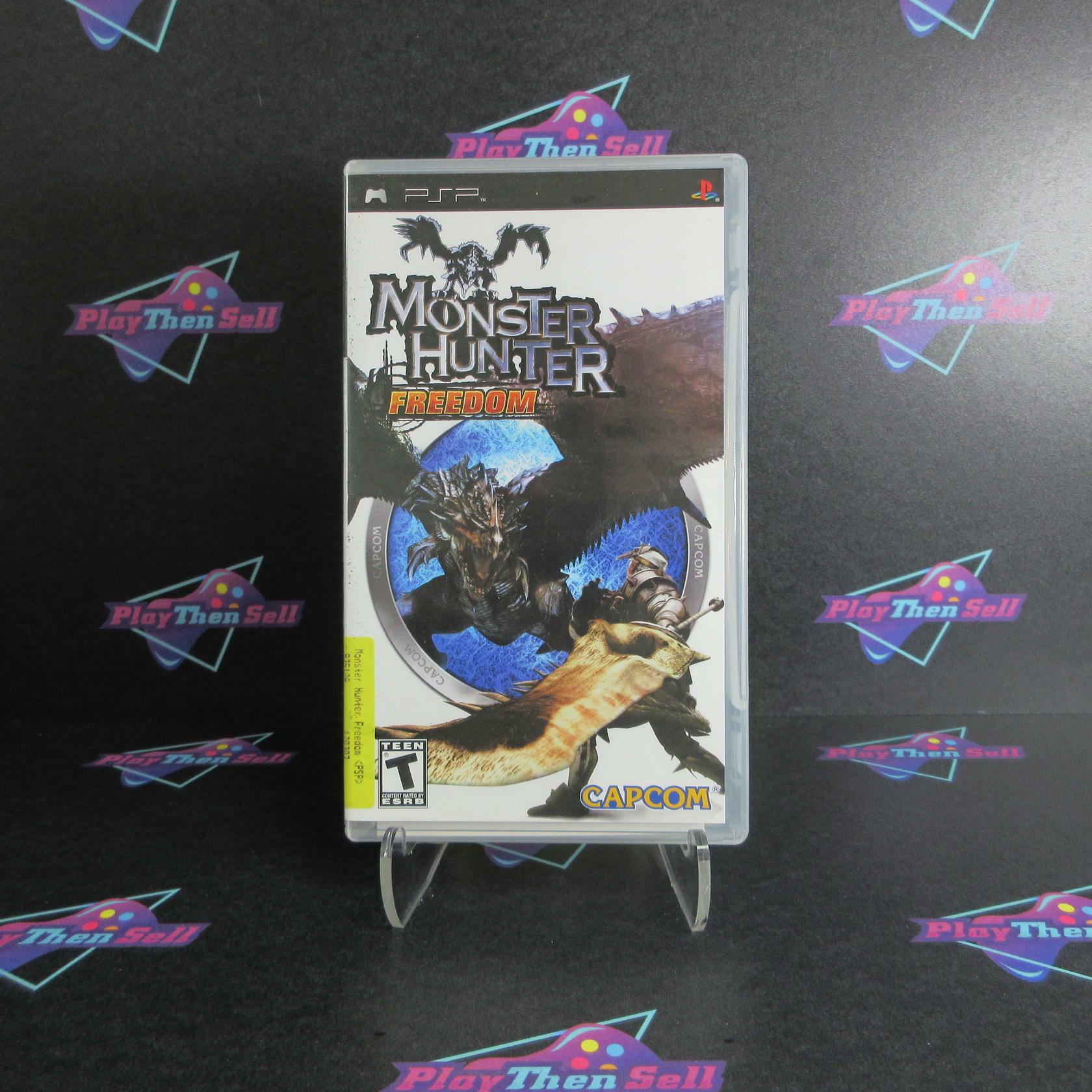 Monster Hunter Freedom Sony PSP AD Complete CIB - Very Good