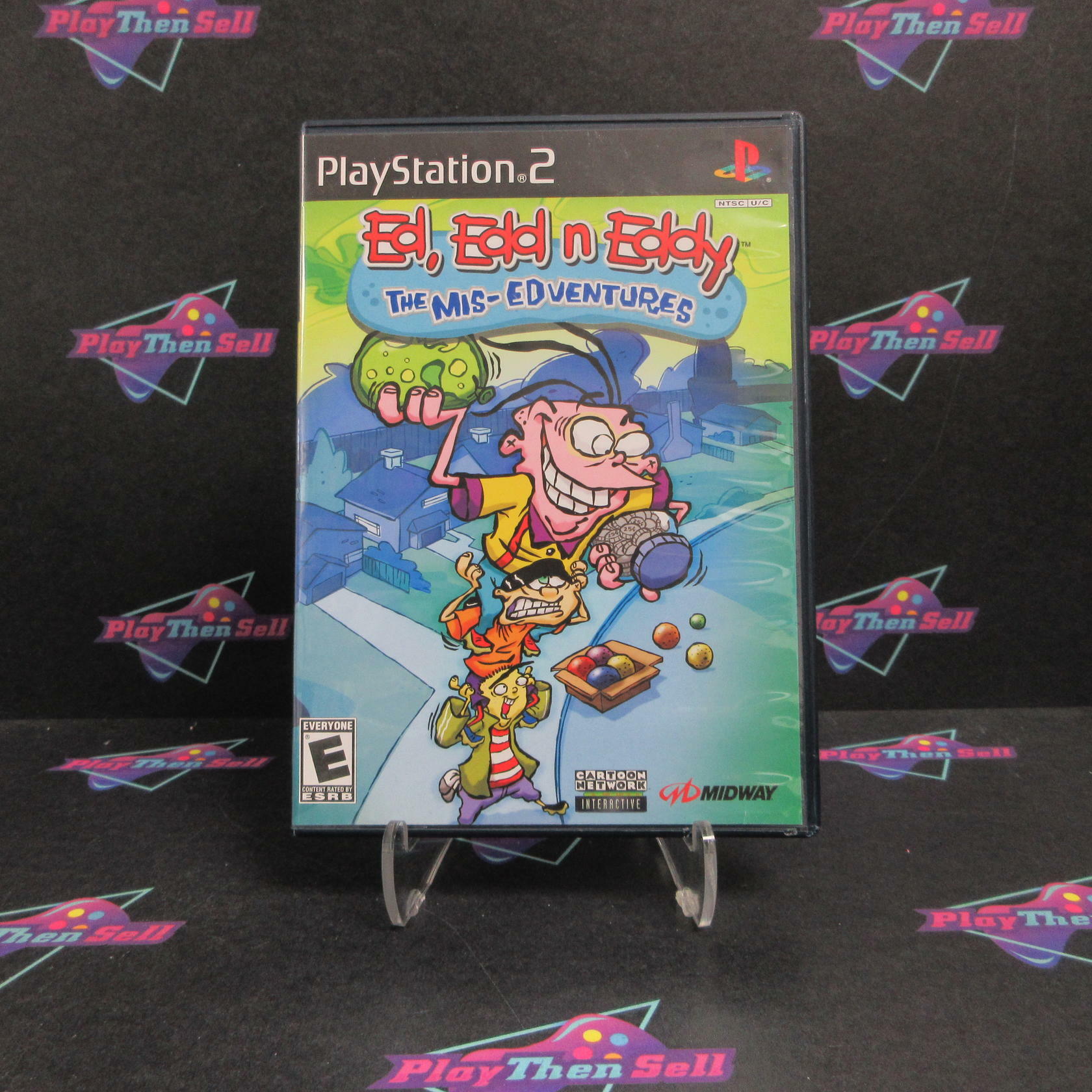 Ed, Edd 'n Eddy The Mis-Edventures PS2 PlayStation 2 + Reg Card CIB - Excellent