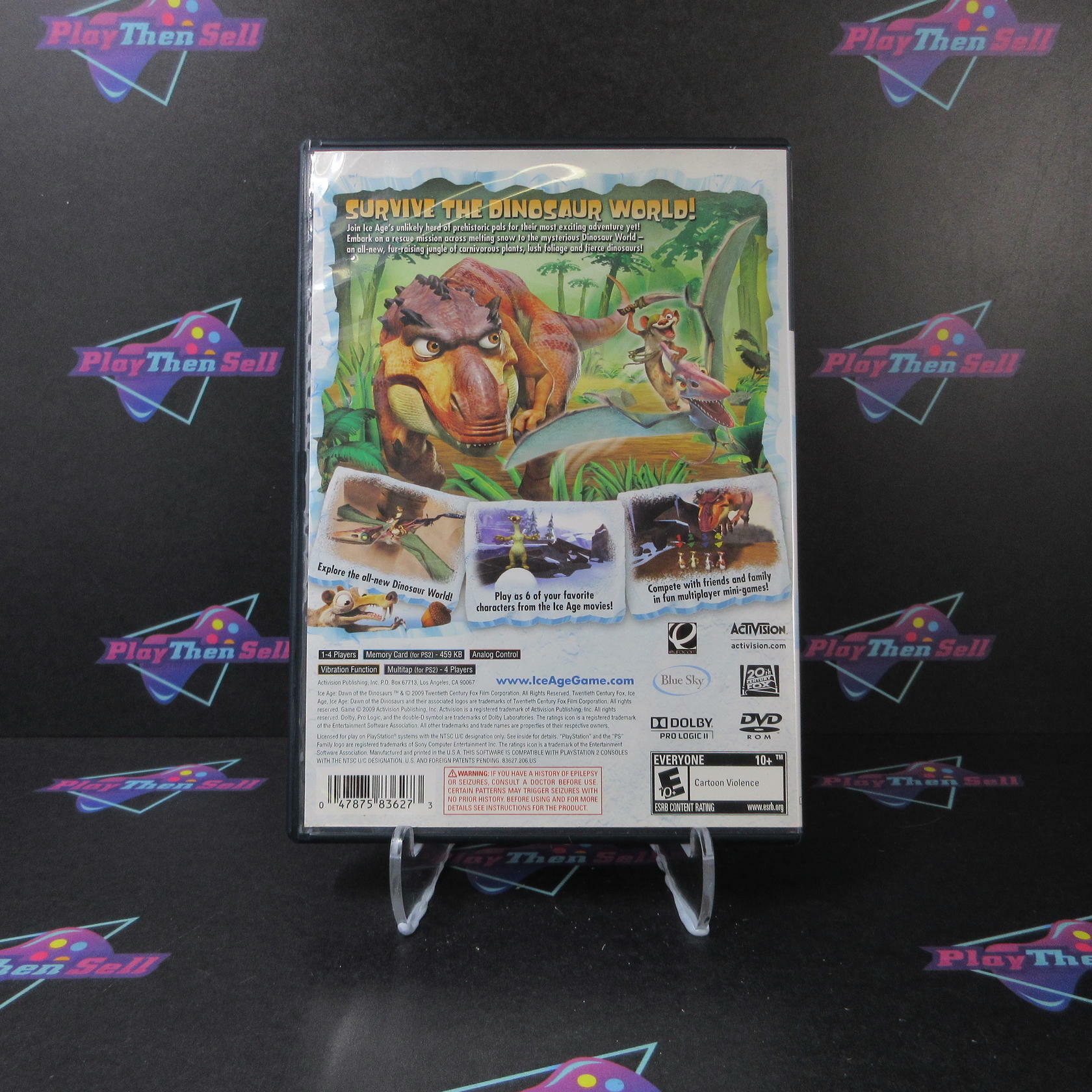 Ice Age Dawn of the Dinosaurs PS2 PlayStation 2 Complete - Excellent