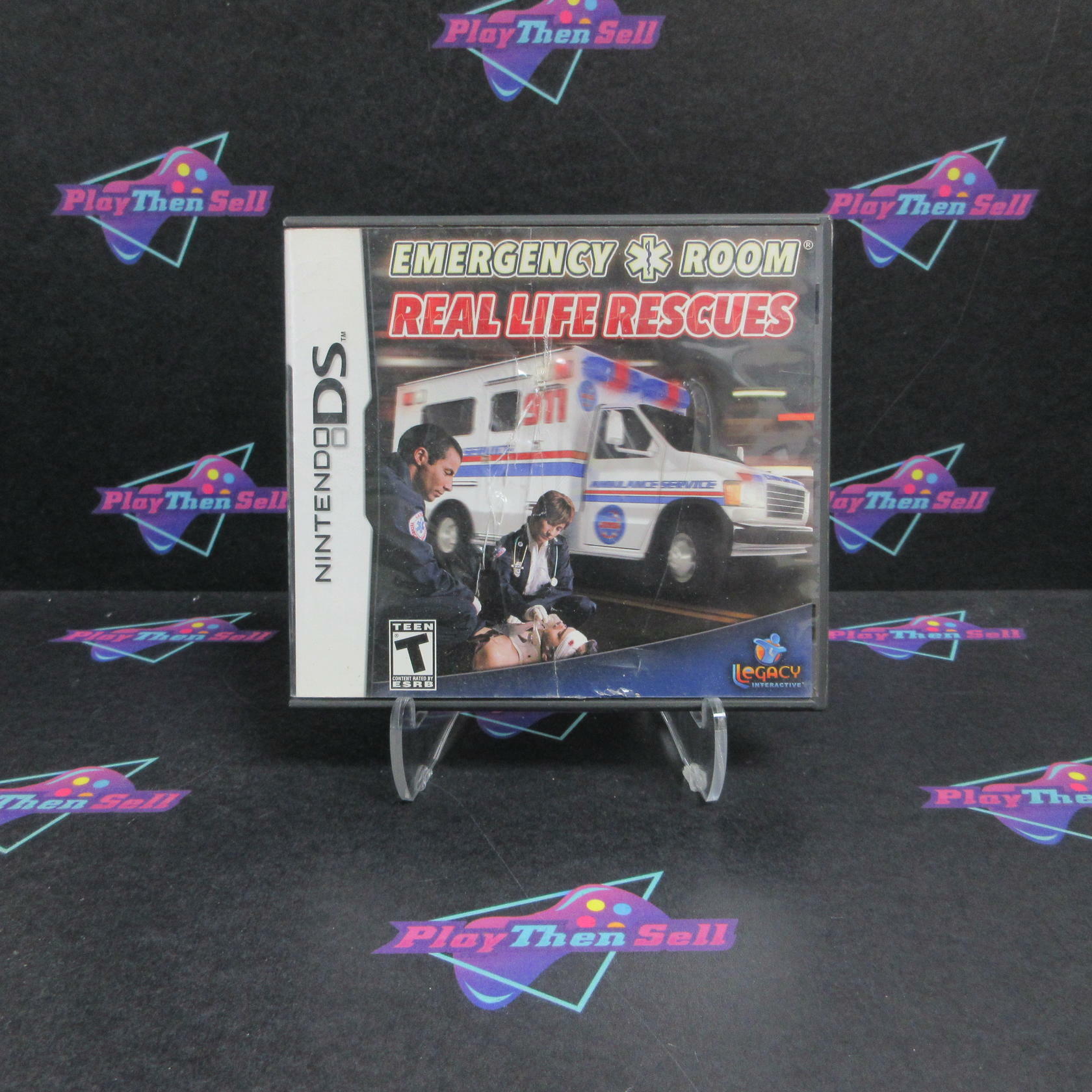 Emergency Room Real Life Rescues Nintendo DS AD Complete CIB - Very Good