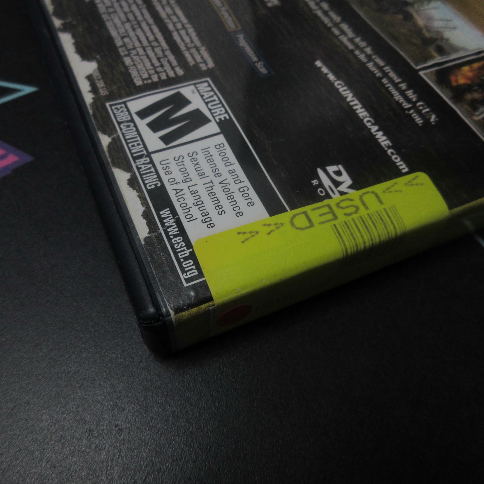 GUN - PS2 PlayStation 2 AD/NM - Very Good