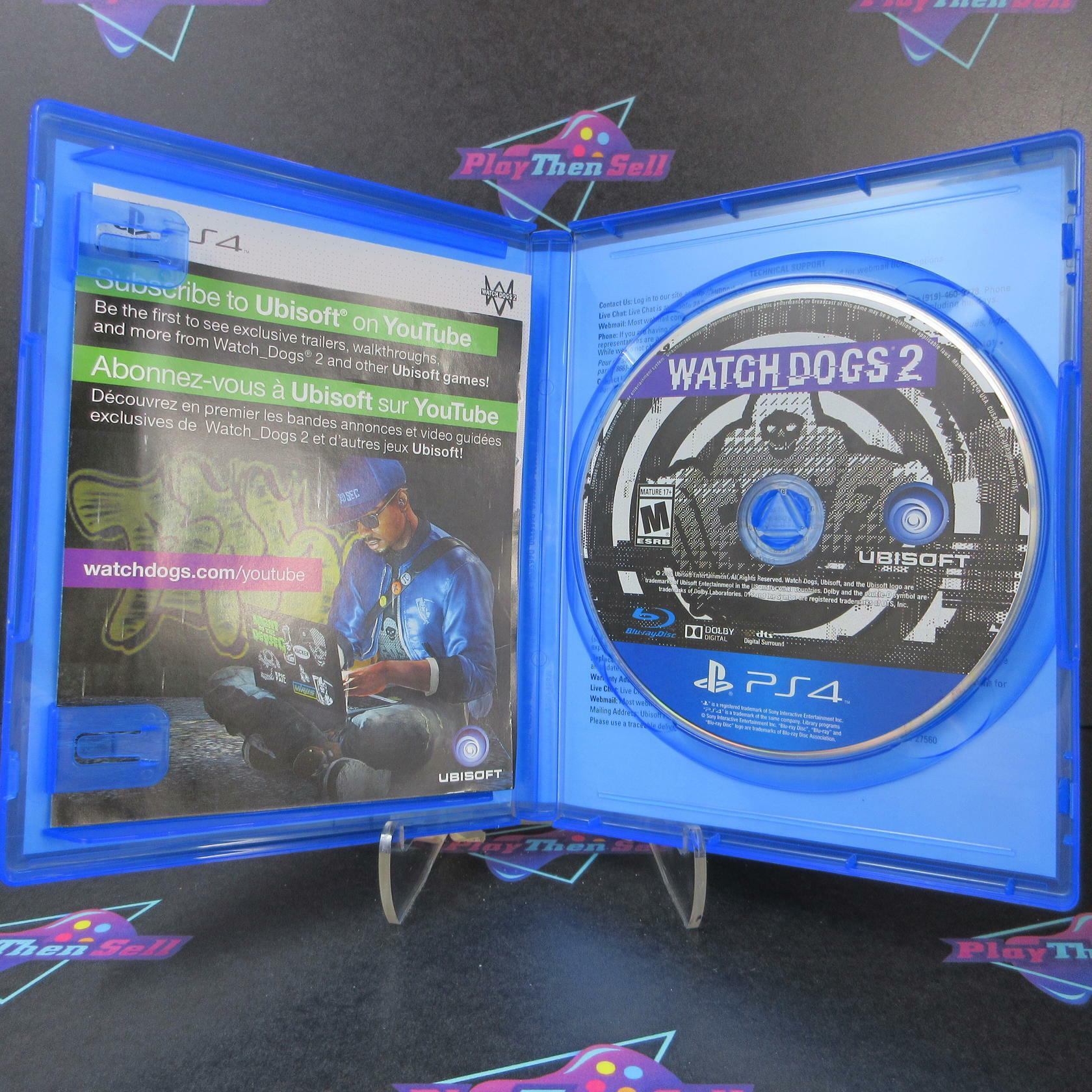 Watch Dogs 2 PS4 PlayStation 4 Complete - Excellent