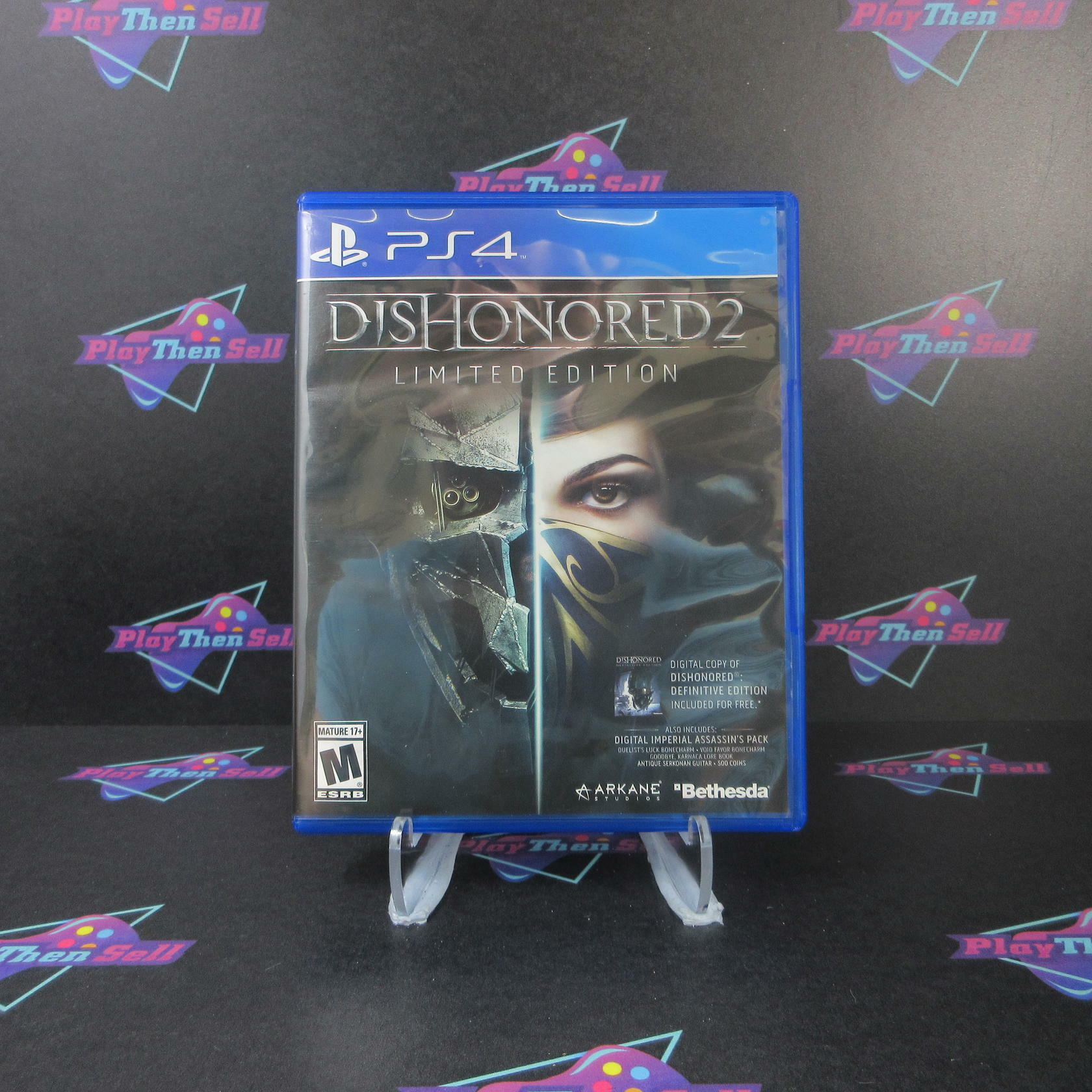 Dishonored 2 Limited Edition PS4 PlayStation 4 - Like New