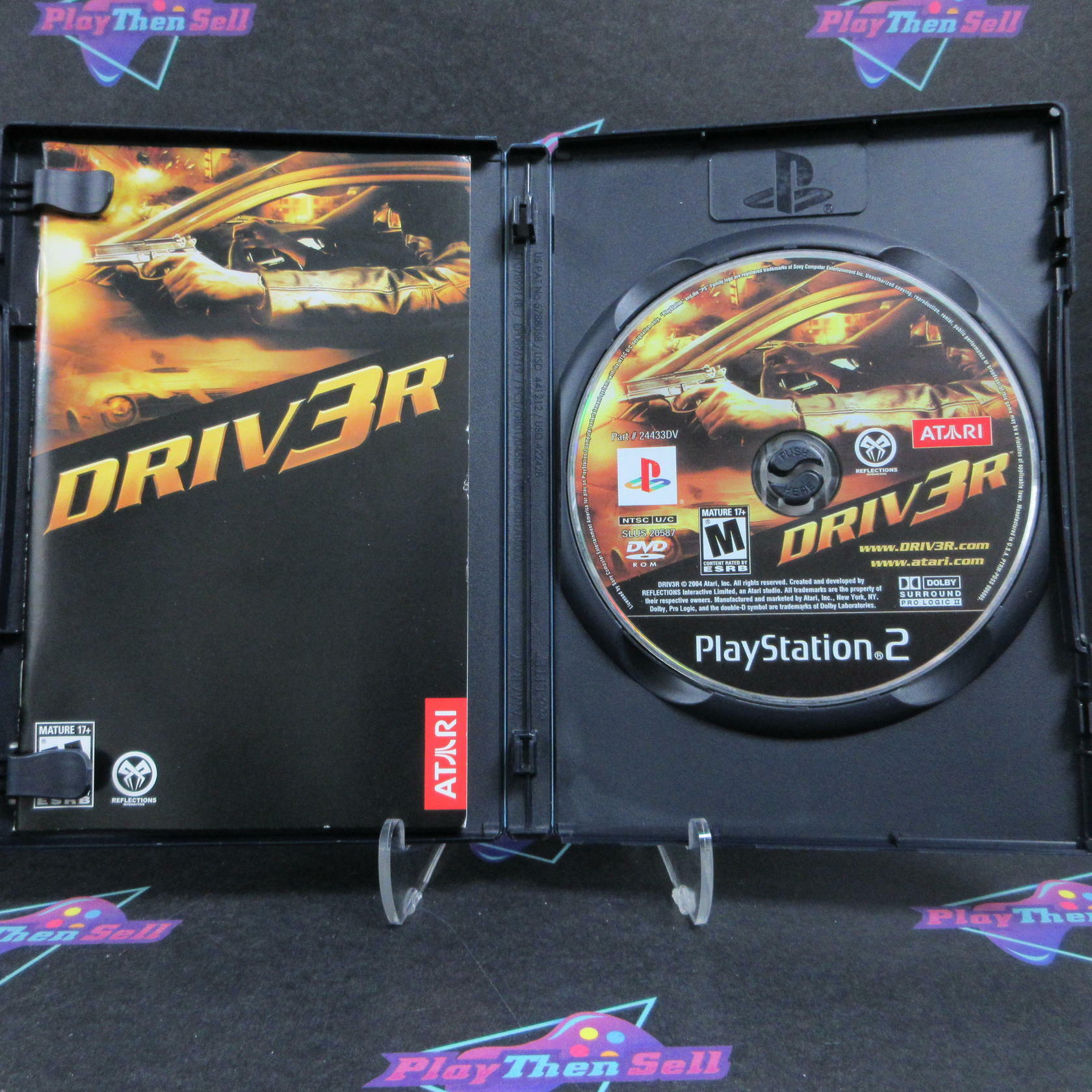 Driver 3 PlayStation 2 PS2 PlayStation 2 Complete - Excellent