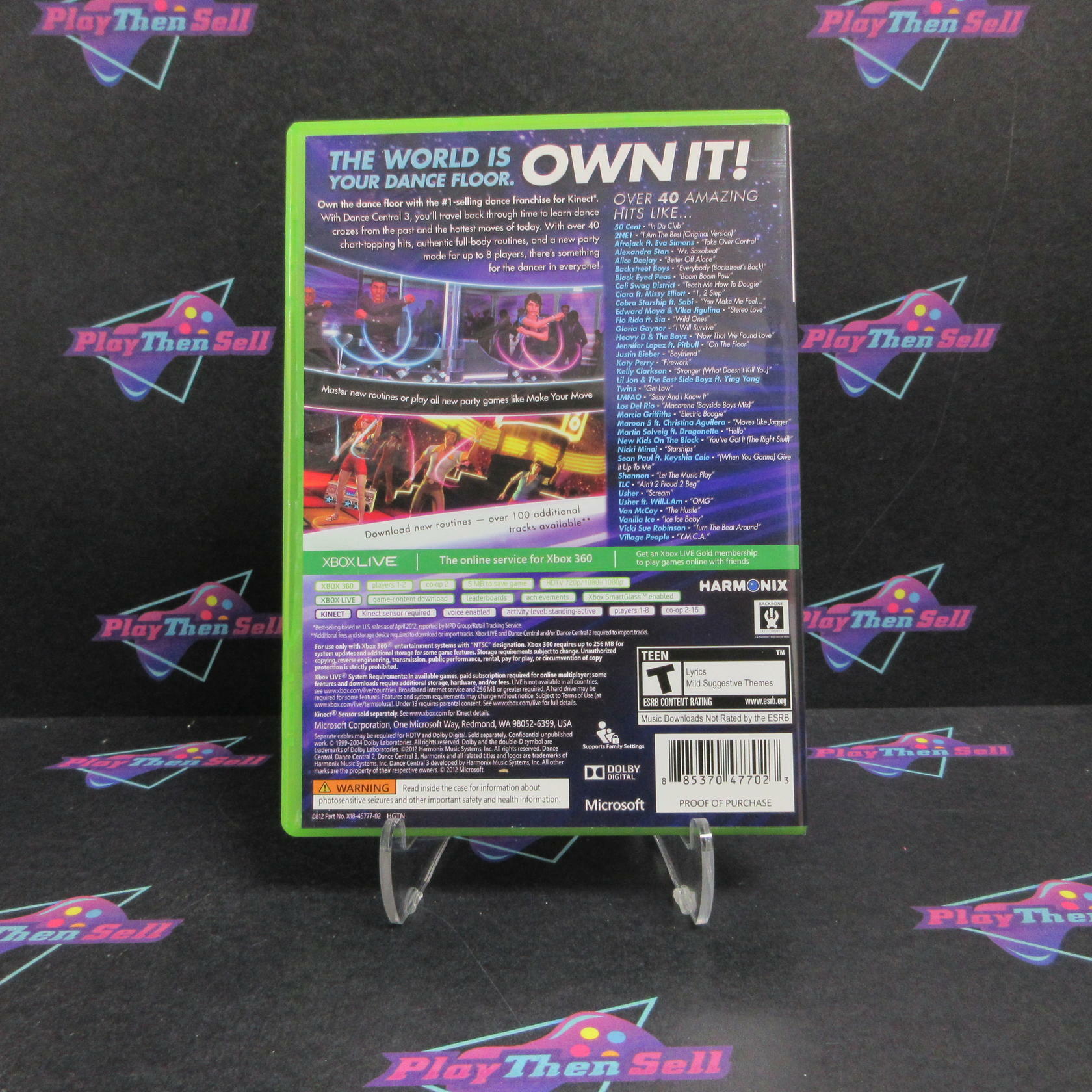 Dance Central 3 Xbox 360 Complete - Excellent