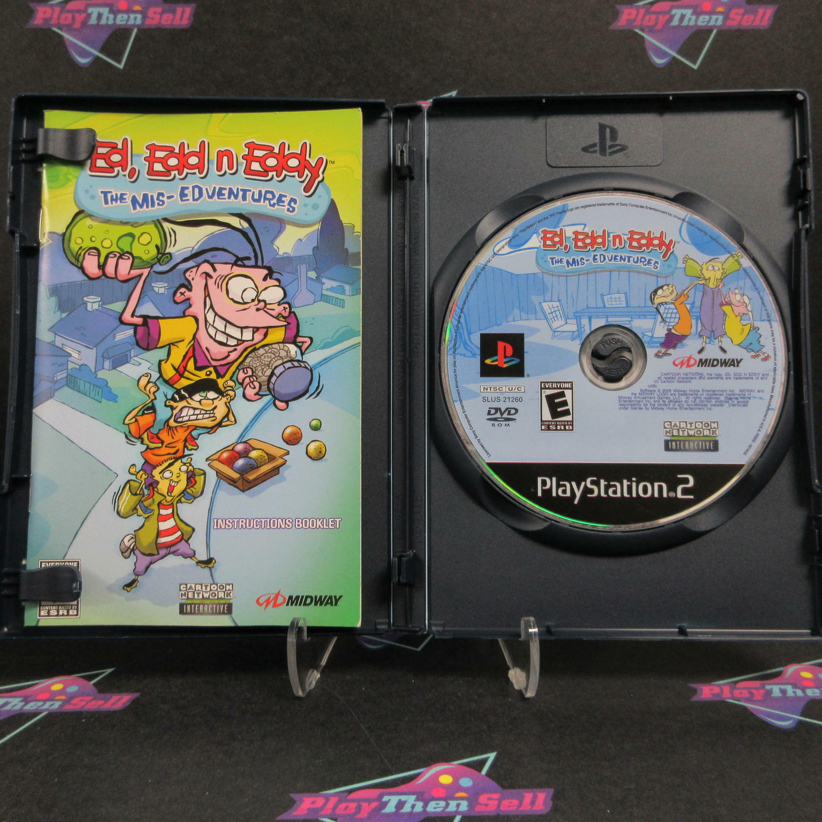 Ed, Edd 'n Eddy The Mis-Edventures PS2 PlayStation 2 + Reg Card CIB - Excellent