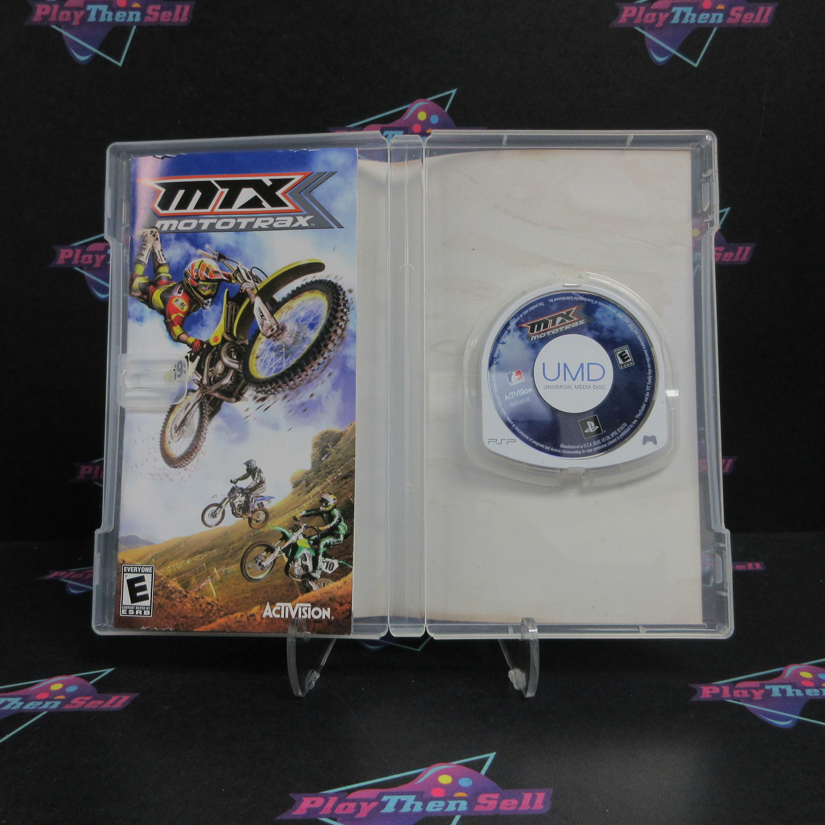 MTX Mototrax Sony PSP AD Complete CIB - Very Good