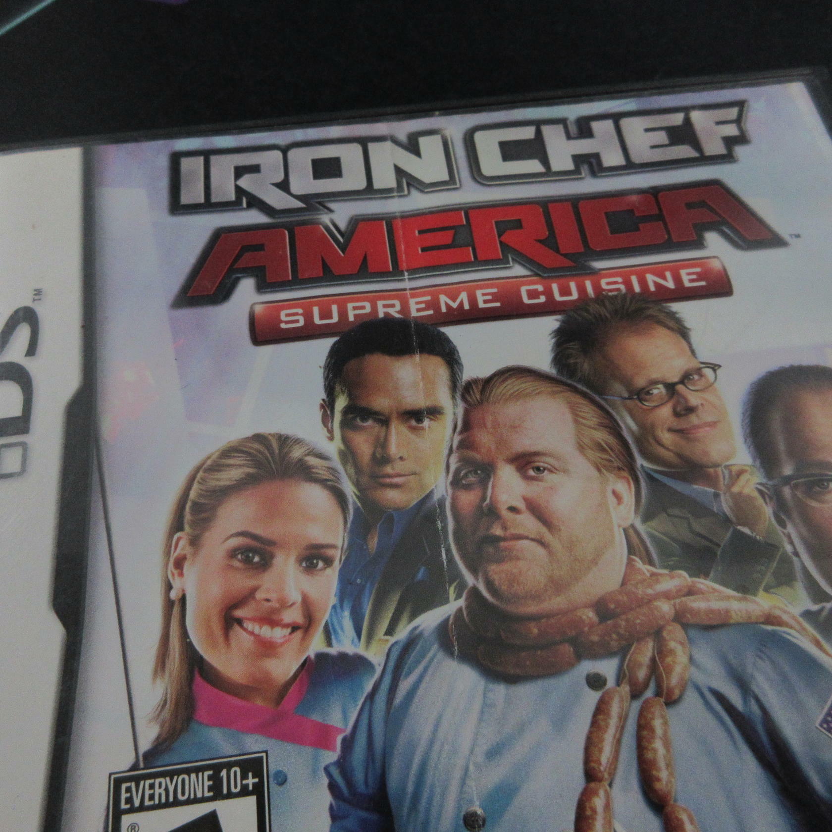 Iron Chef America Supreme Cuisine Nintendo DS AD Complete CIB - Very Good