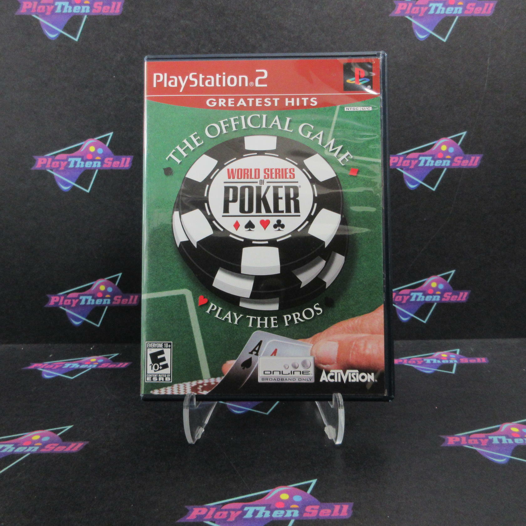 World Series of Poker PS2 PlayStation 2 GH + Reg Card Complete - Excellent