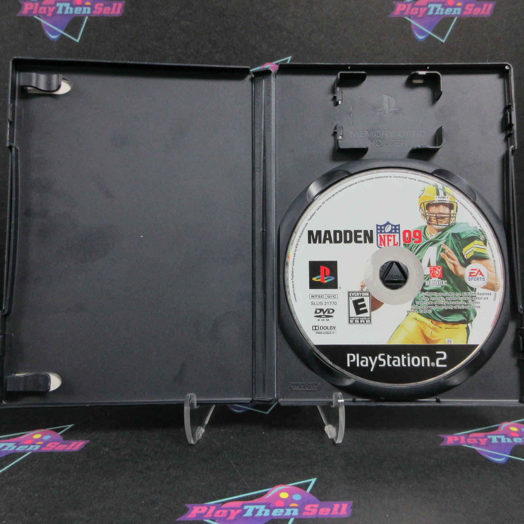 Madden NFL 09 PS2 PlayStation 2 AD/DD/NM - Very Good