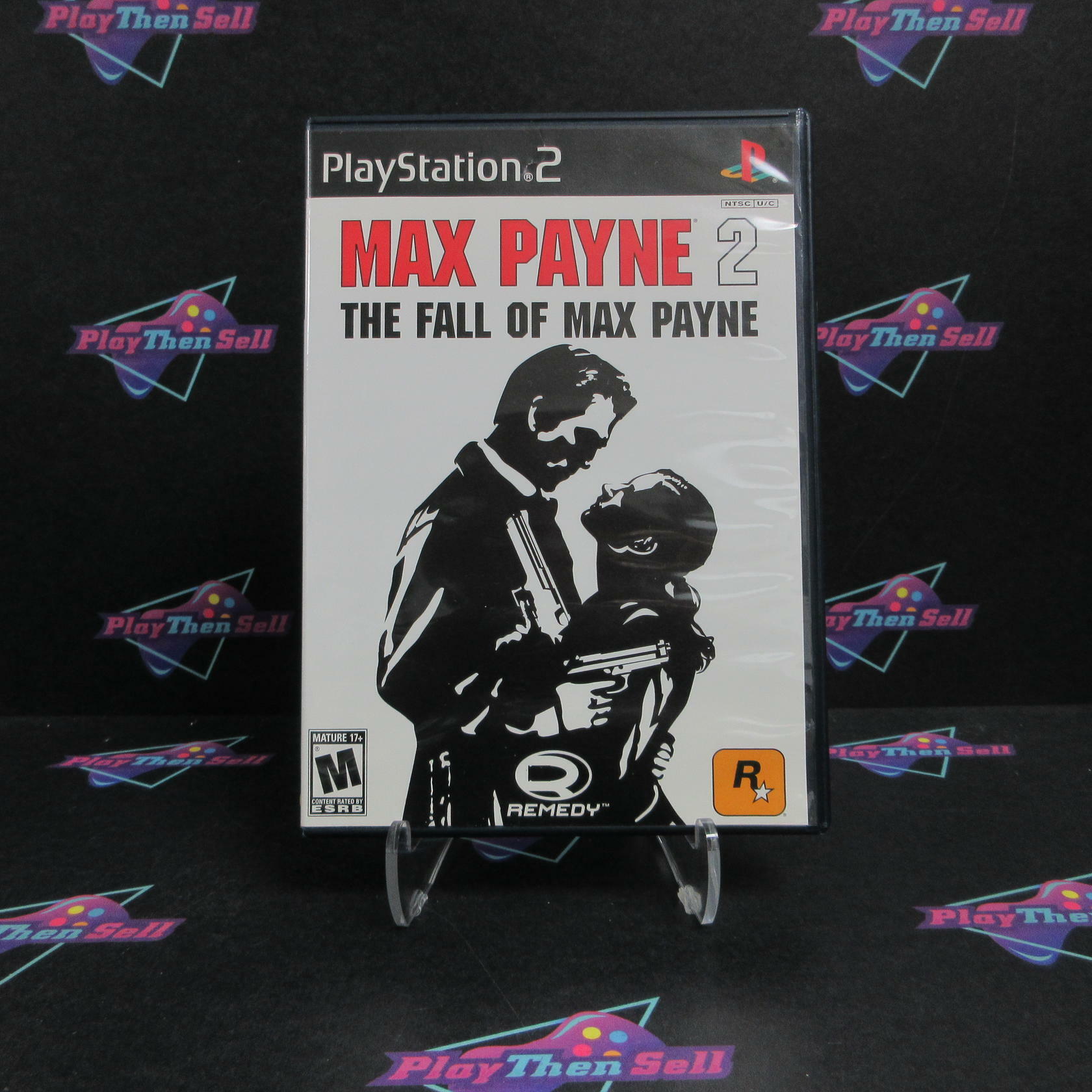Max Payne 2 The Fall of Max Payne PS2 PlayStation 2 AD + Reg Card Complete CIB - Very Good