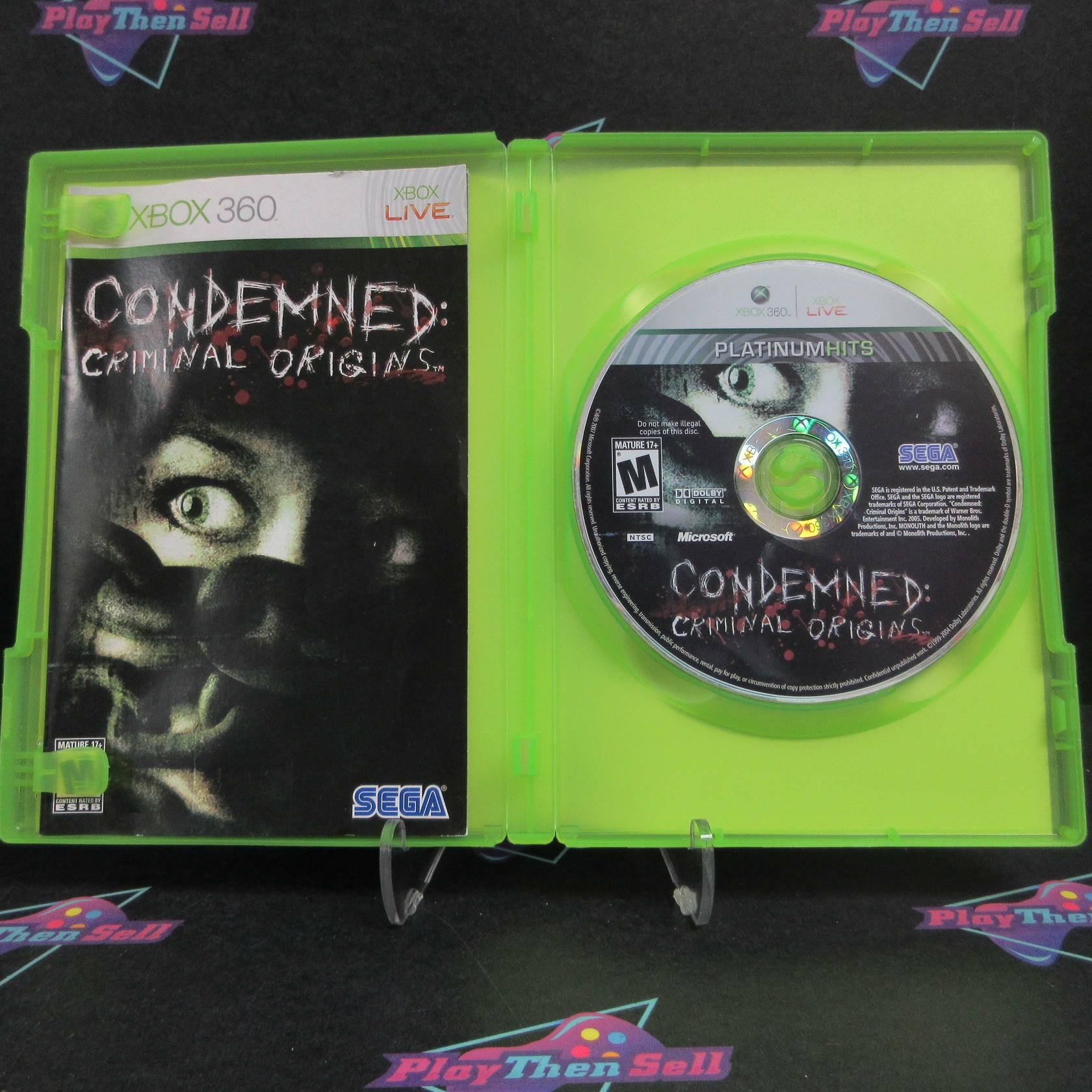 Condemned Criminal Origins Xbox 360 PH Complete - Excellent