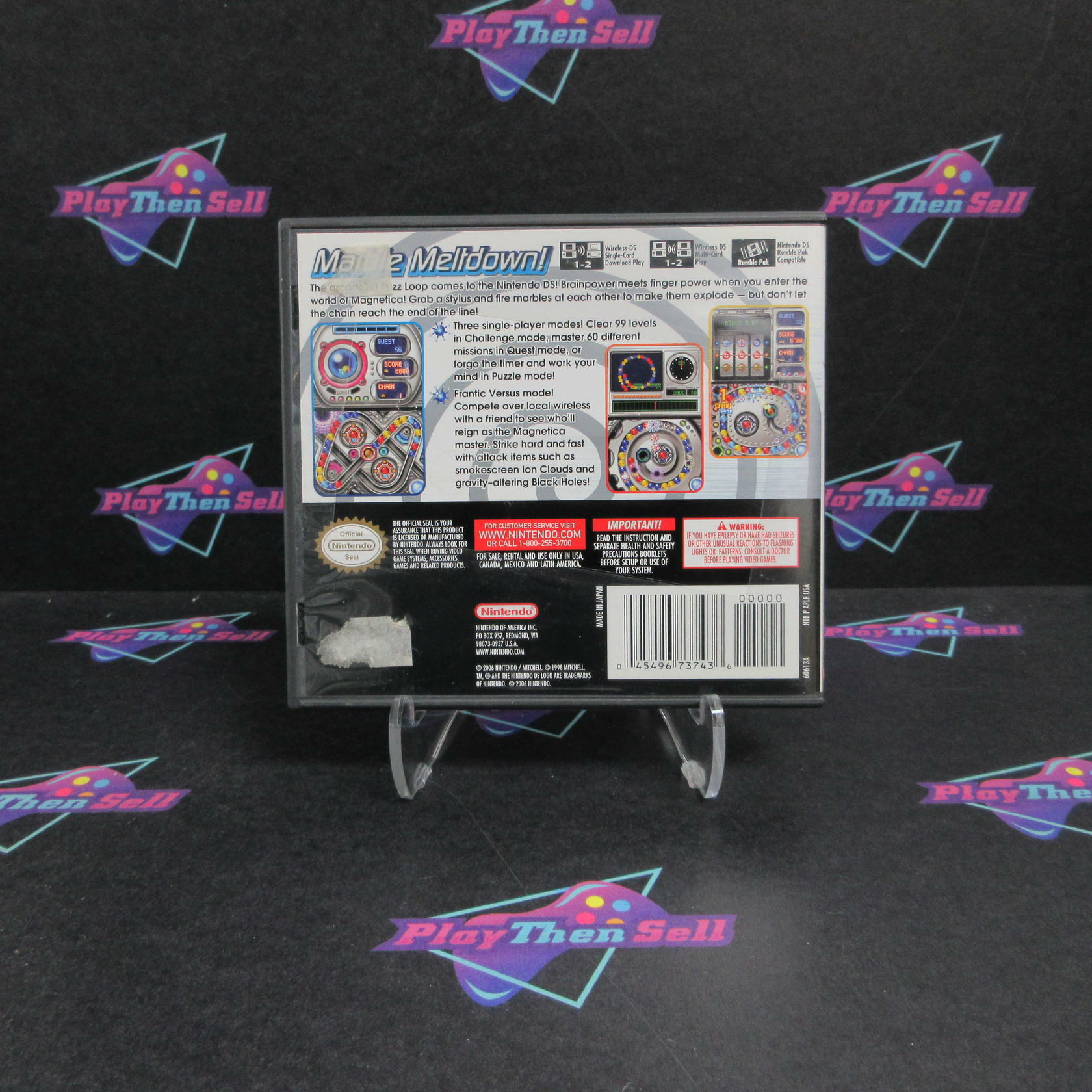 Magnetica Nintendo DS CS Complete CIB - Very Good