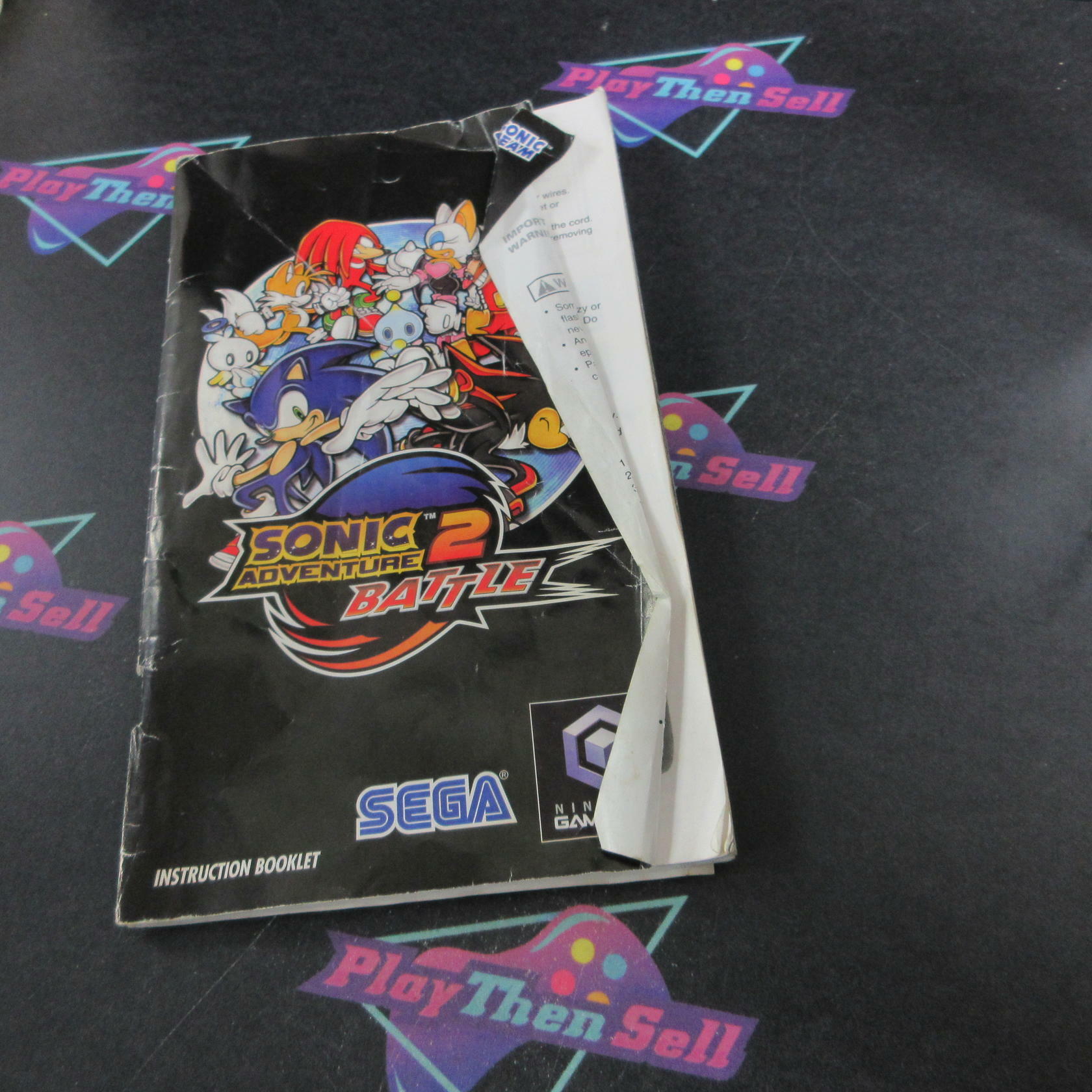 Sonic Adventure 2 Battle Nintendo GameCube Player's Choice MD Complete CIB - Very Good