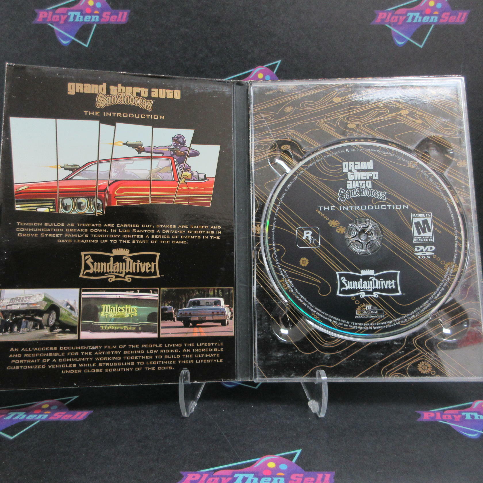 Grand Theft Auto San Andreas The Introduction PS2 PlayStation 2 AD - Good