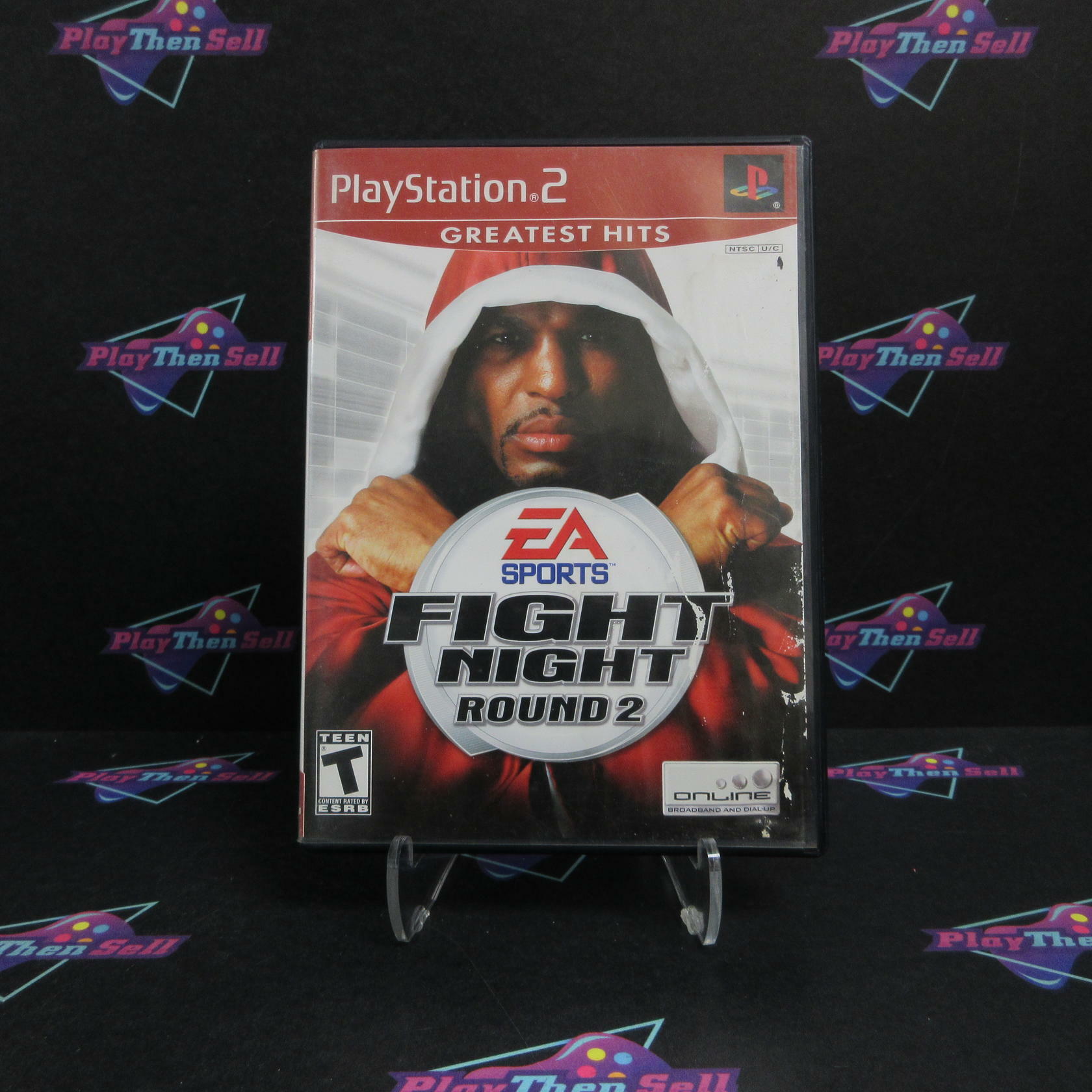 Fight Night Round 2 PS2 PlayStation 2 GH AD Complete CIB - Very Good