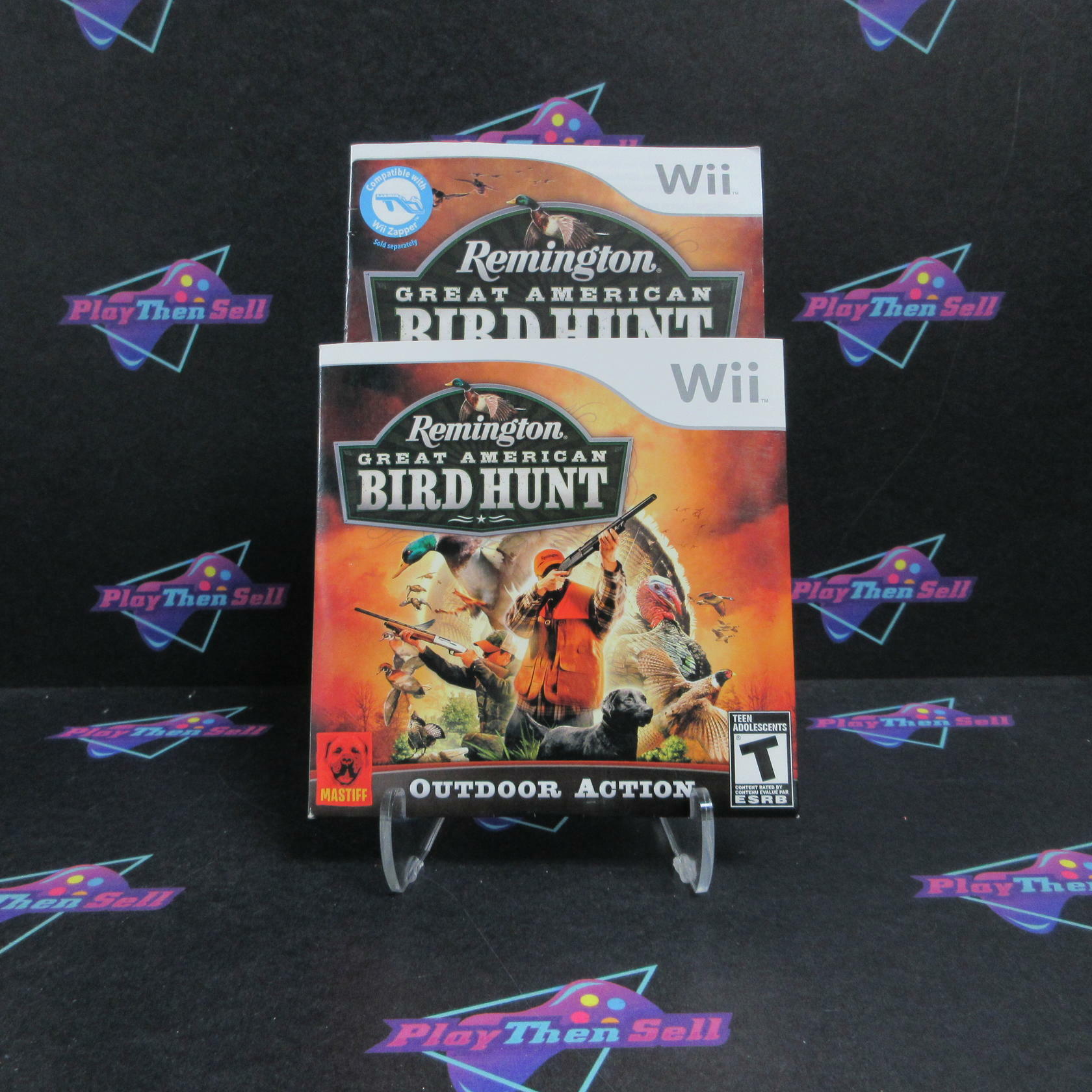 Remington Great American Bird Hunt Nintendo Wii In Sleeve - Like New