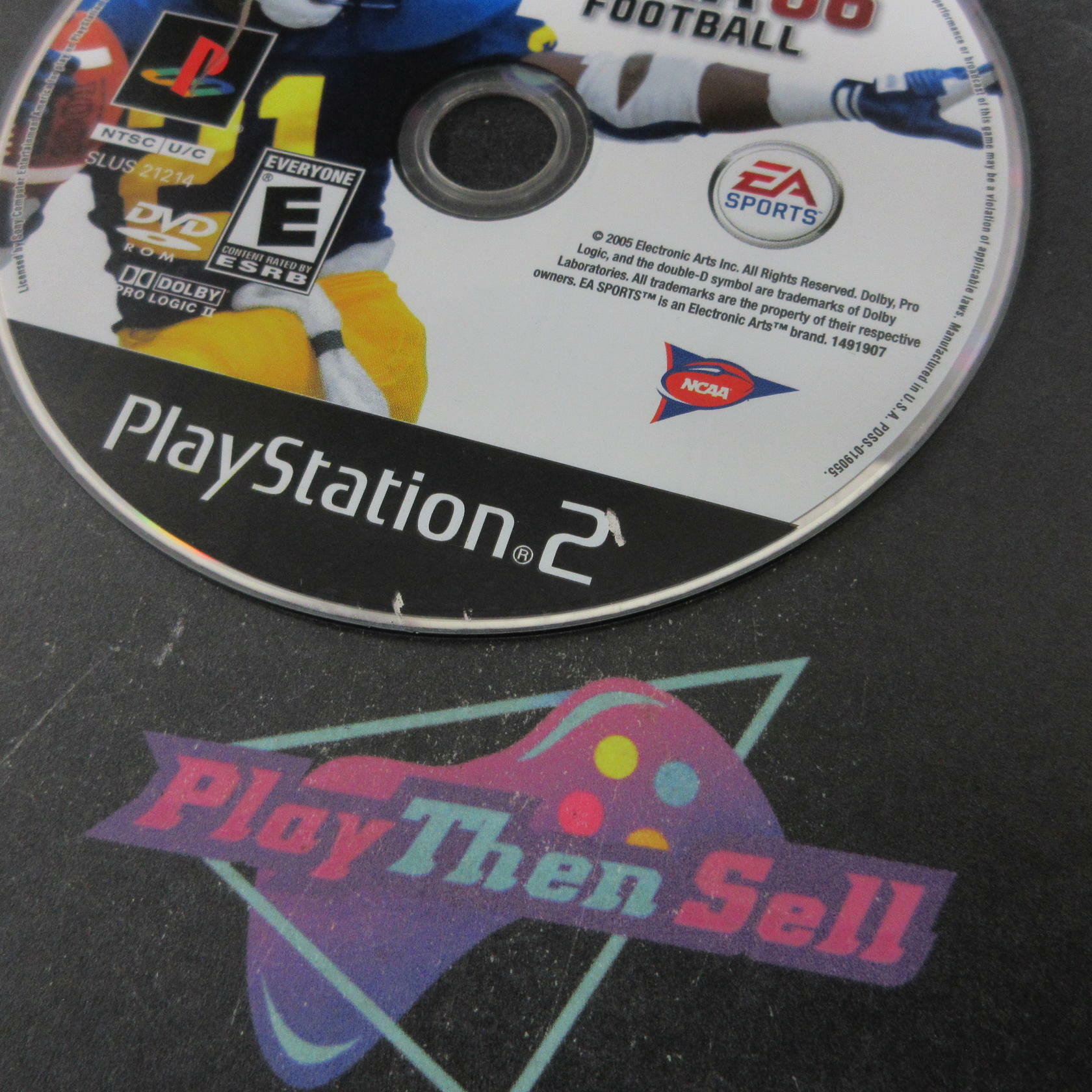 NCAA Football 06 PS2 PlayStation 2 DD/NM - Very Good
