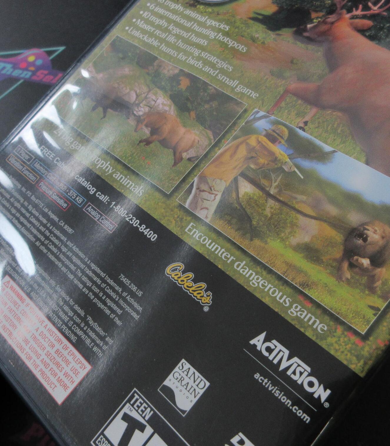 Cabela's Big Game Hunter 2008 PS2 PlayStation 2 AD Complete CIB - Very Good